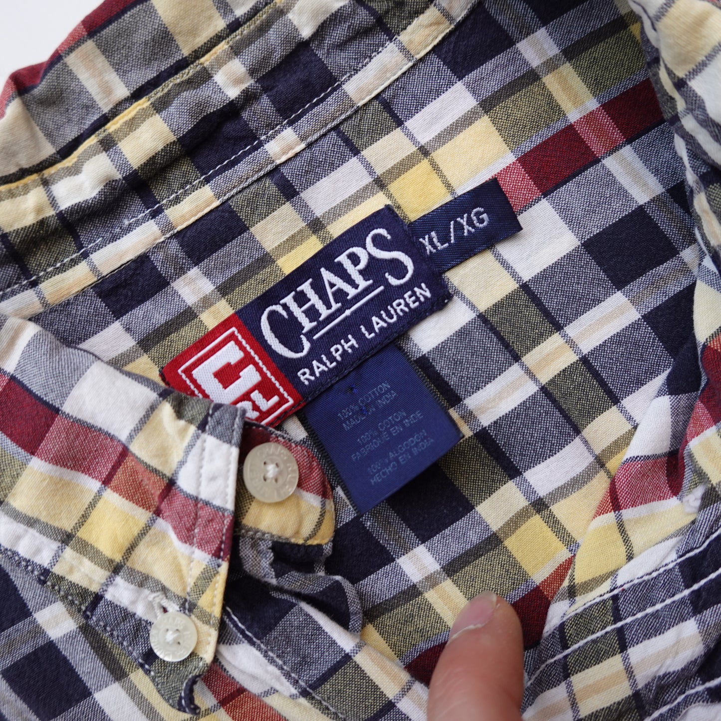 Chaps RL SS Button Up - Size XL