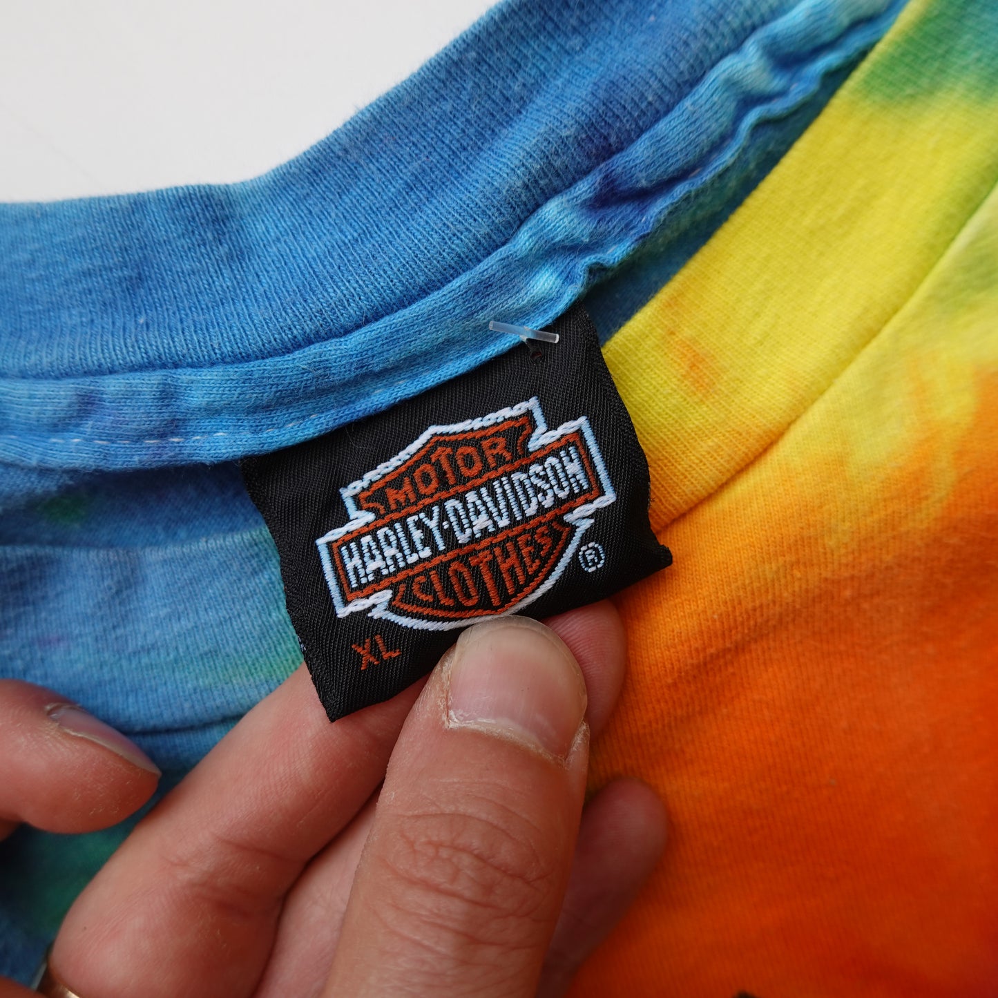 Vintage Harley Tie Dye Tee - Size XL