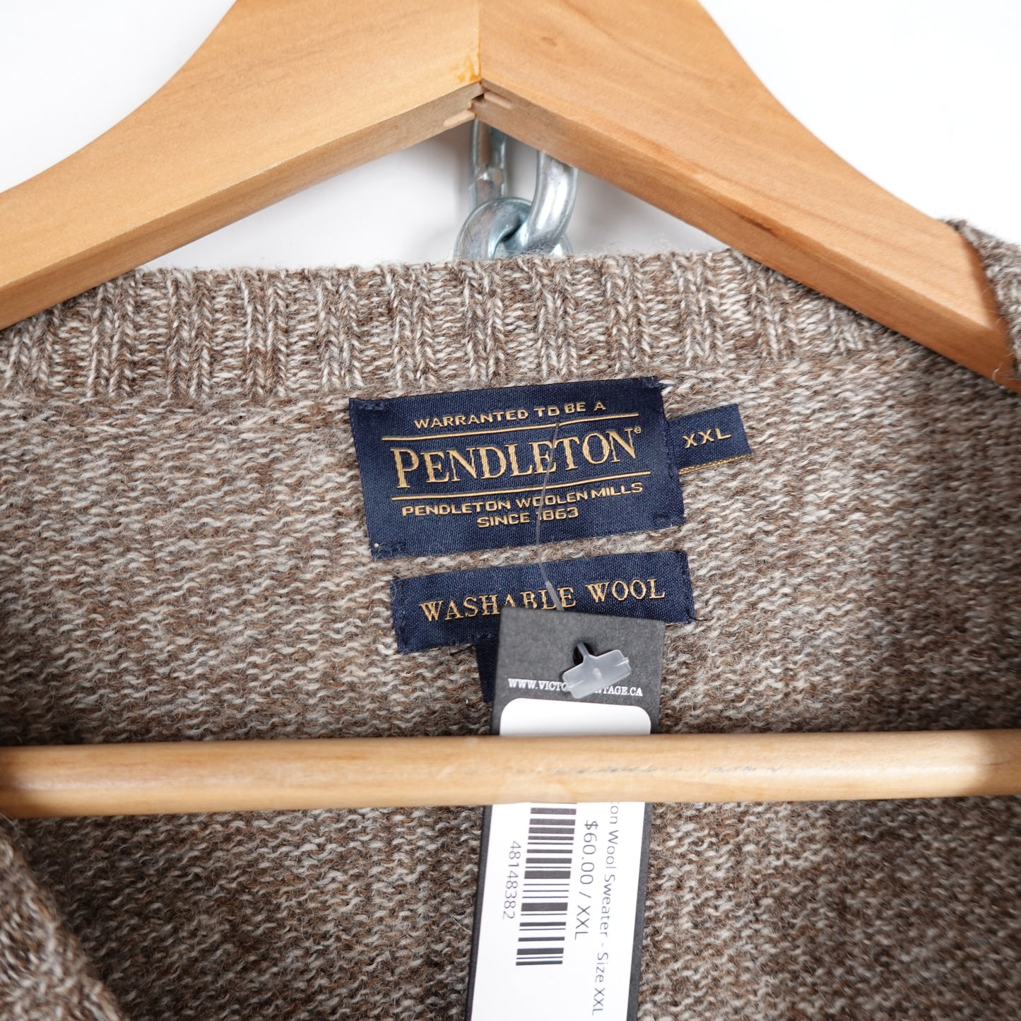 Pendleton Wool Sweater - Size XXL