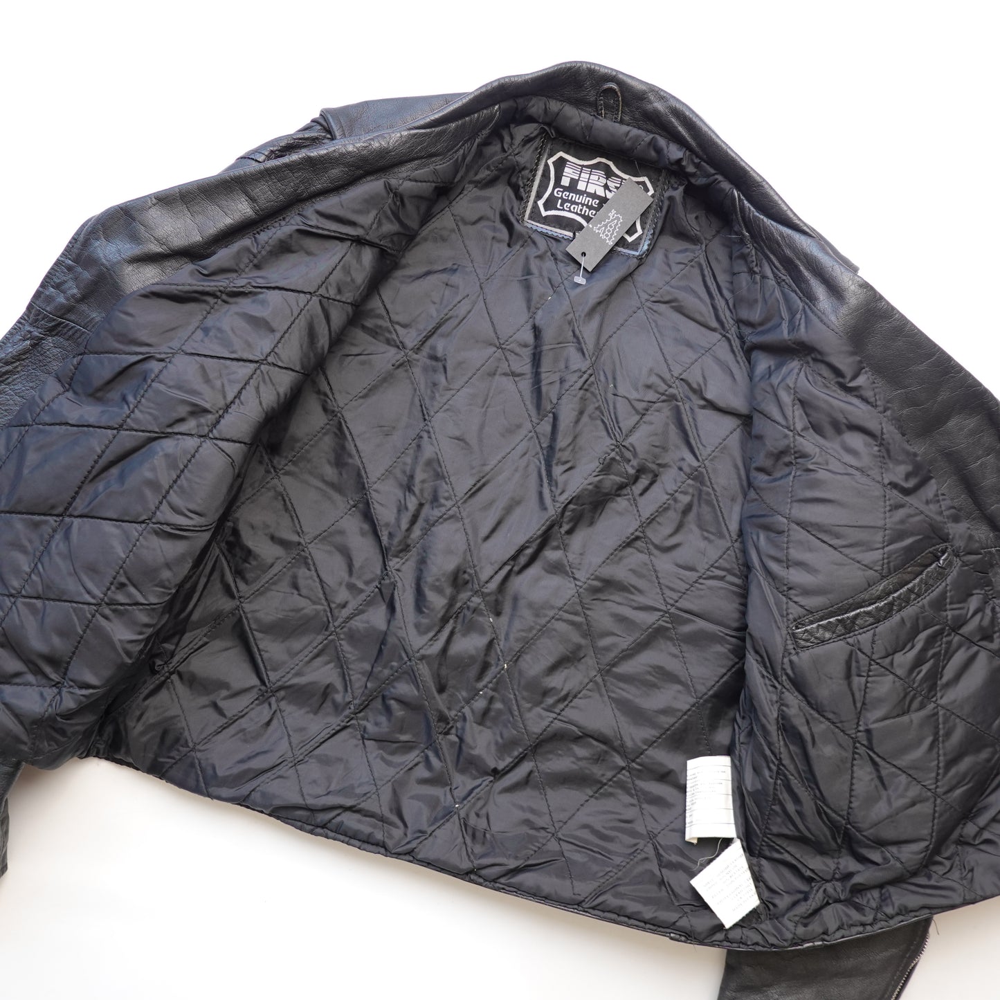 Vintage First Leather Jacket - Size XL