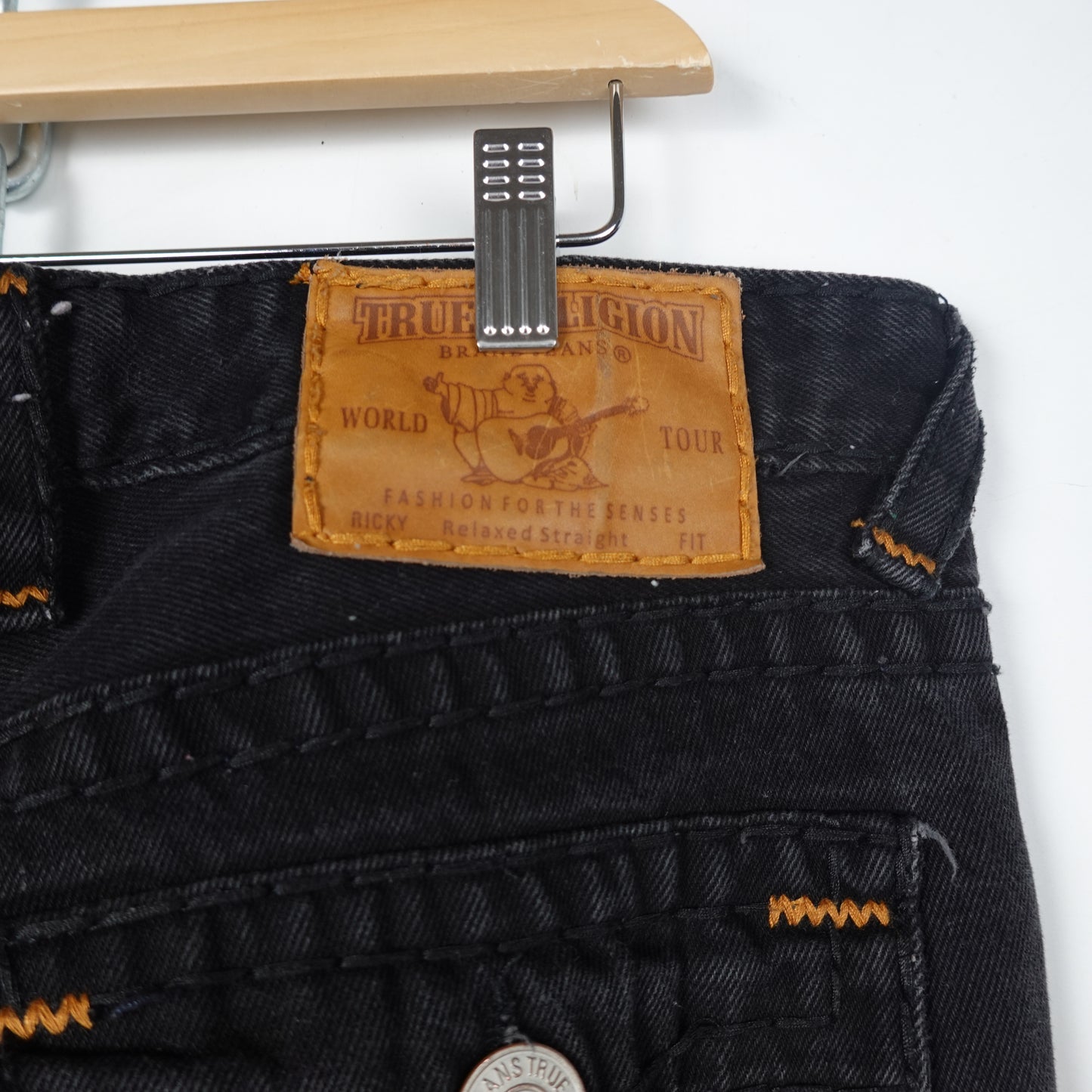 True Religion Ricky Relaxed Jeans - Size 34