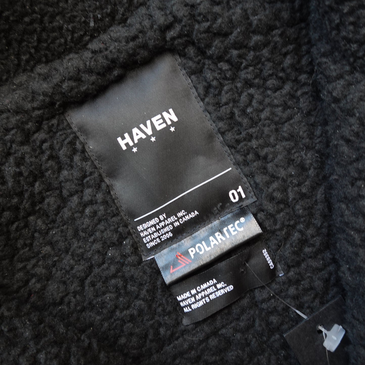 Haven Polartec Zip Up Fleece - Size M