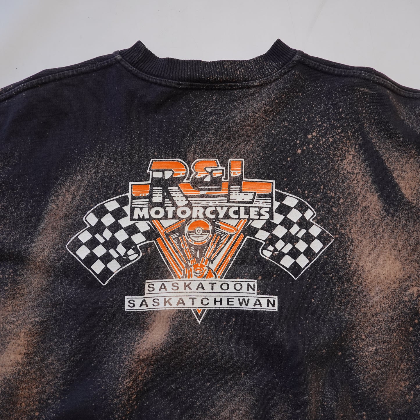 Vintage HD Bleached Crew - Size XL