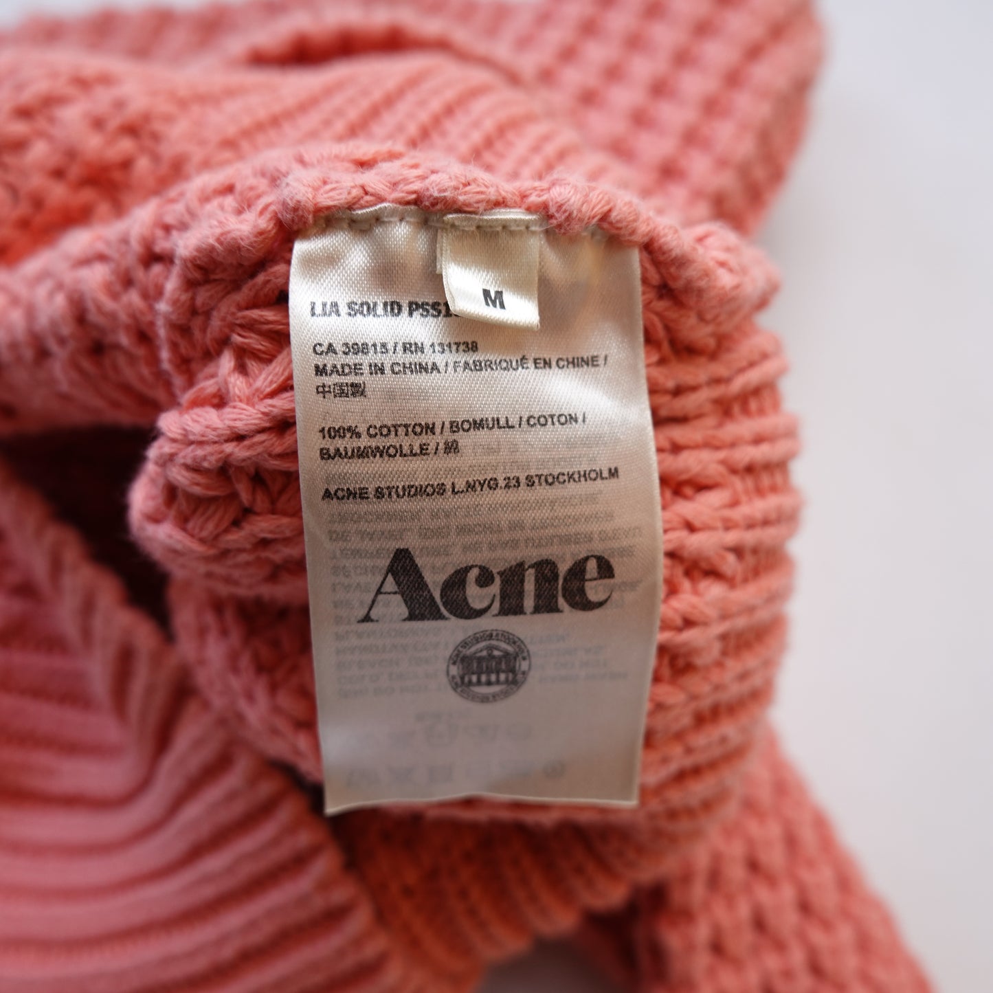 Acne Knit Sweater - Size M