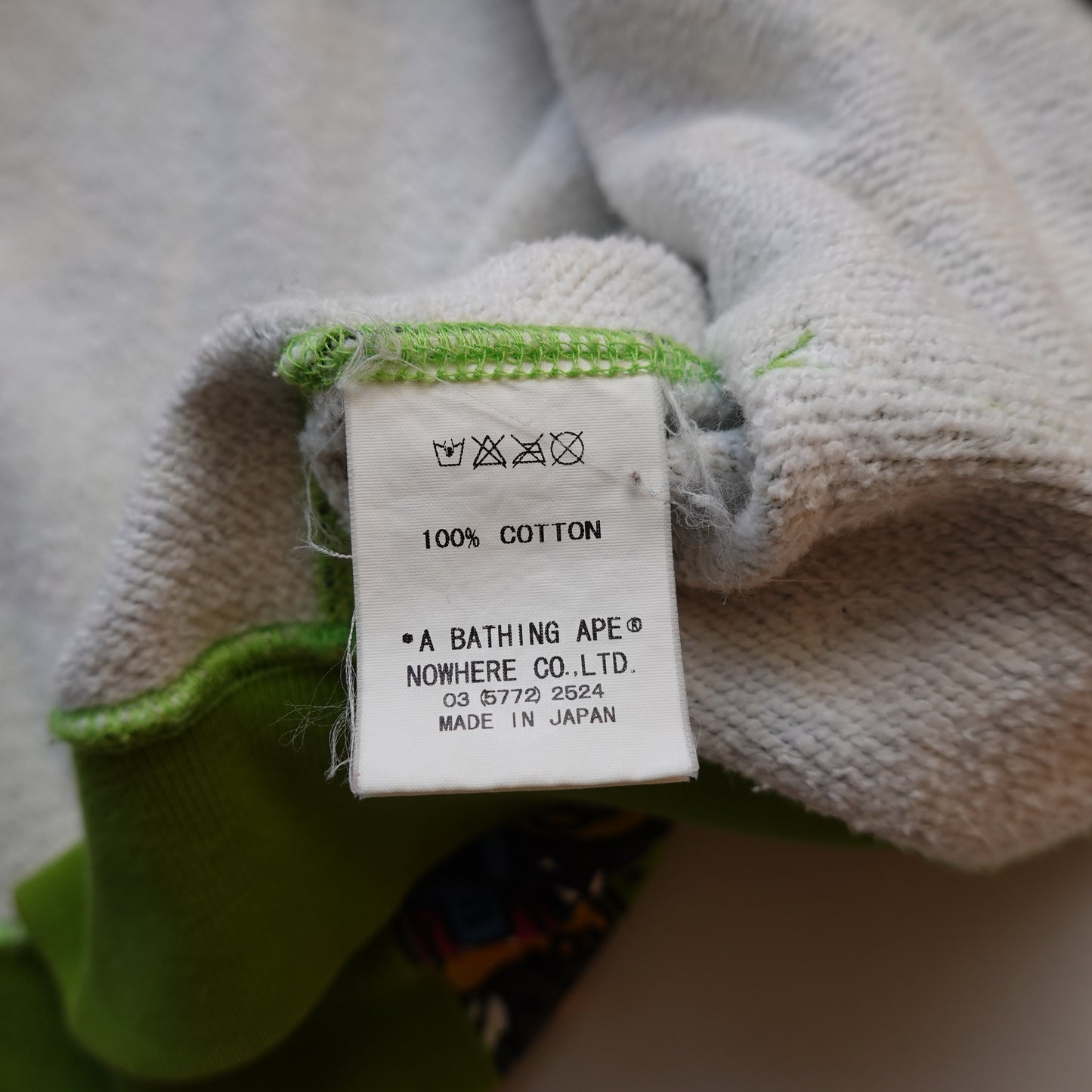 Bape Baby Milo Animal Safari Full Zip Hoodie - Size L