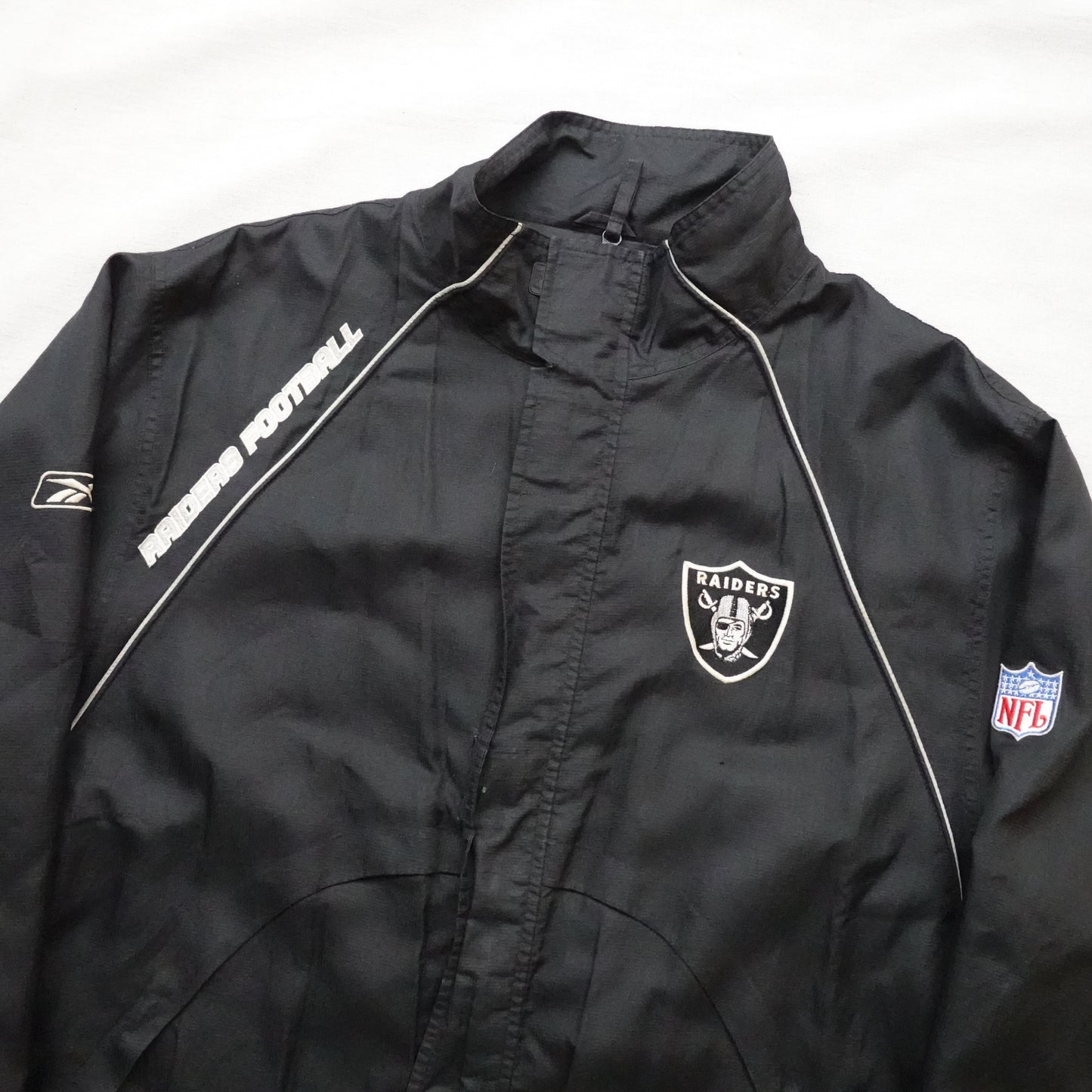 Vintage Reebok NFL Raiders Jacket - Size XL