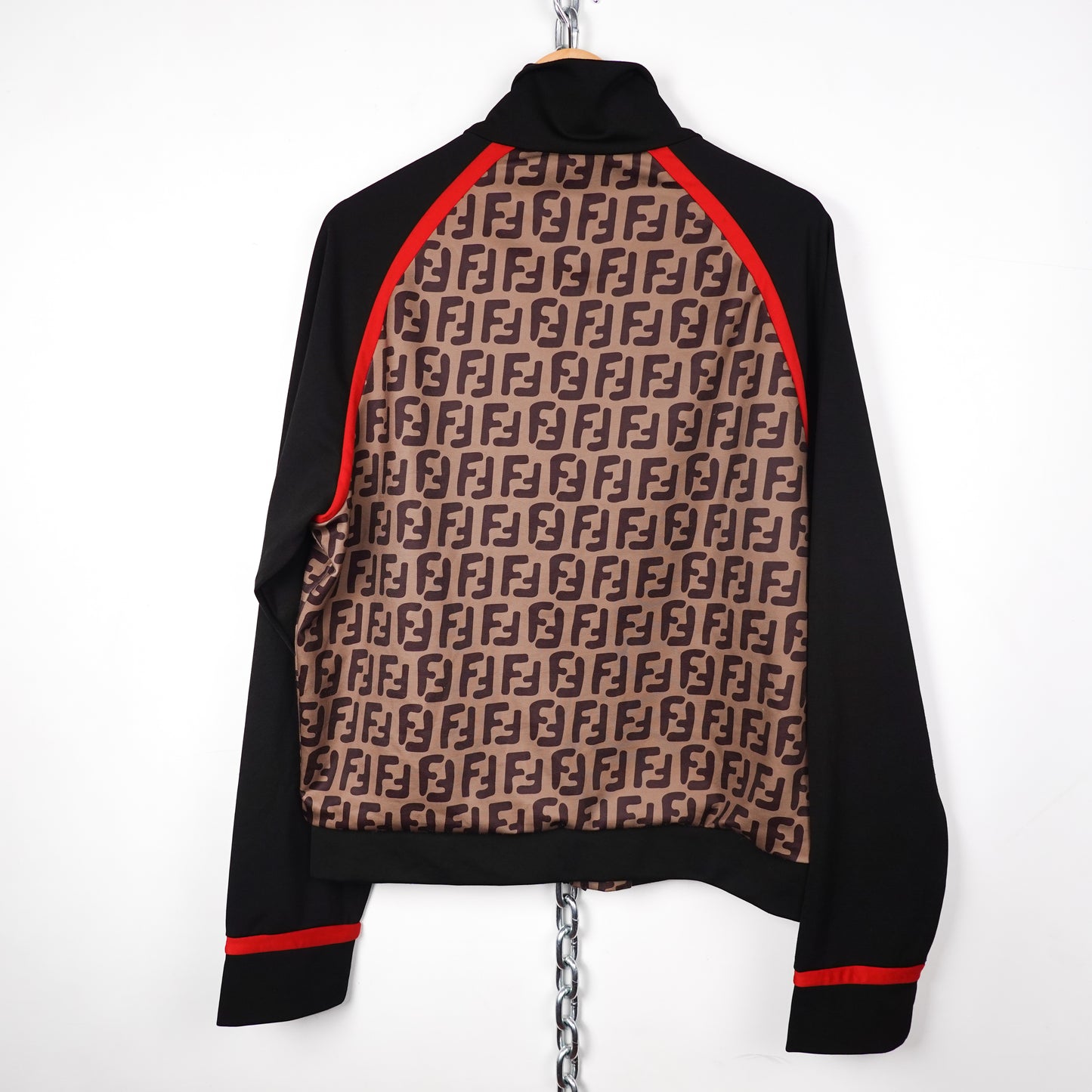 Fendi Raglan Zip Track Jacket - Size XL