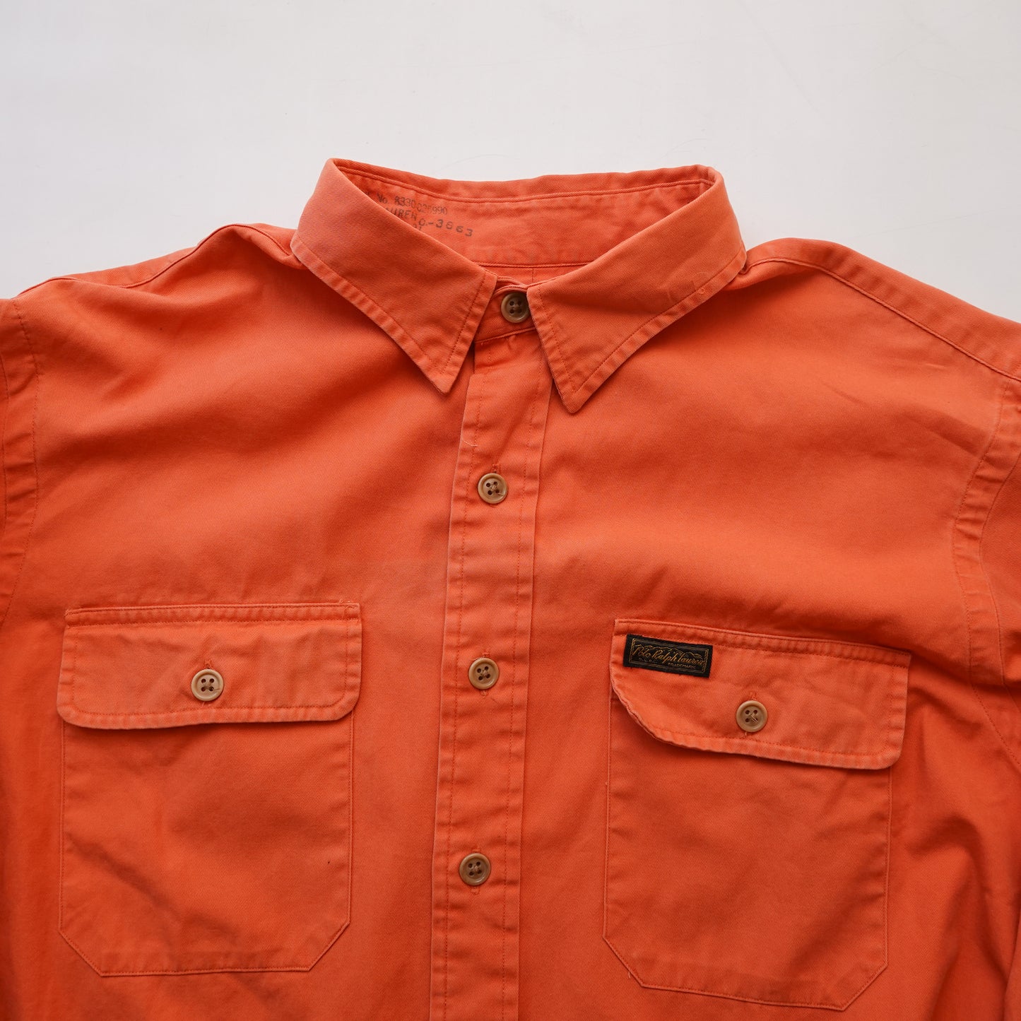 Polo RL Orange Shirt - Size XL