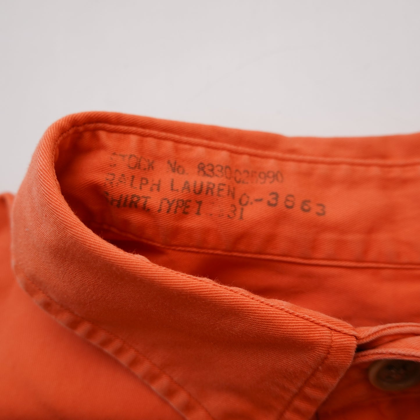 Polo RL Orange Shirt - Size XL