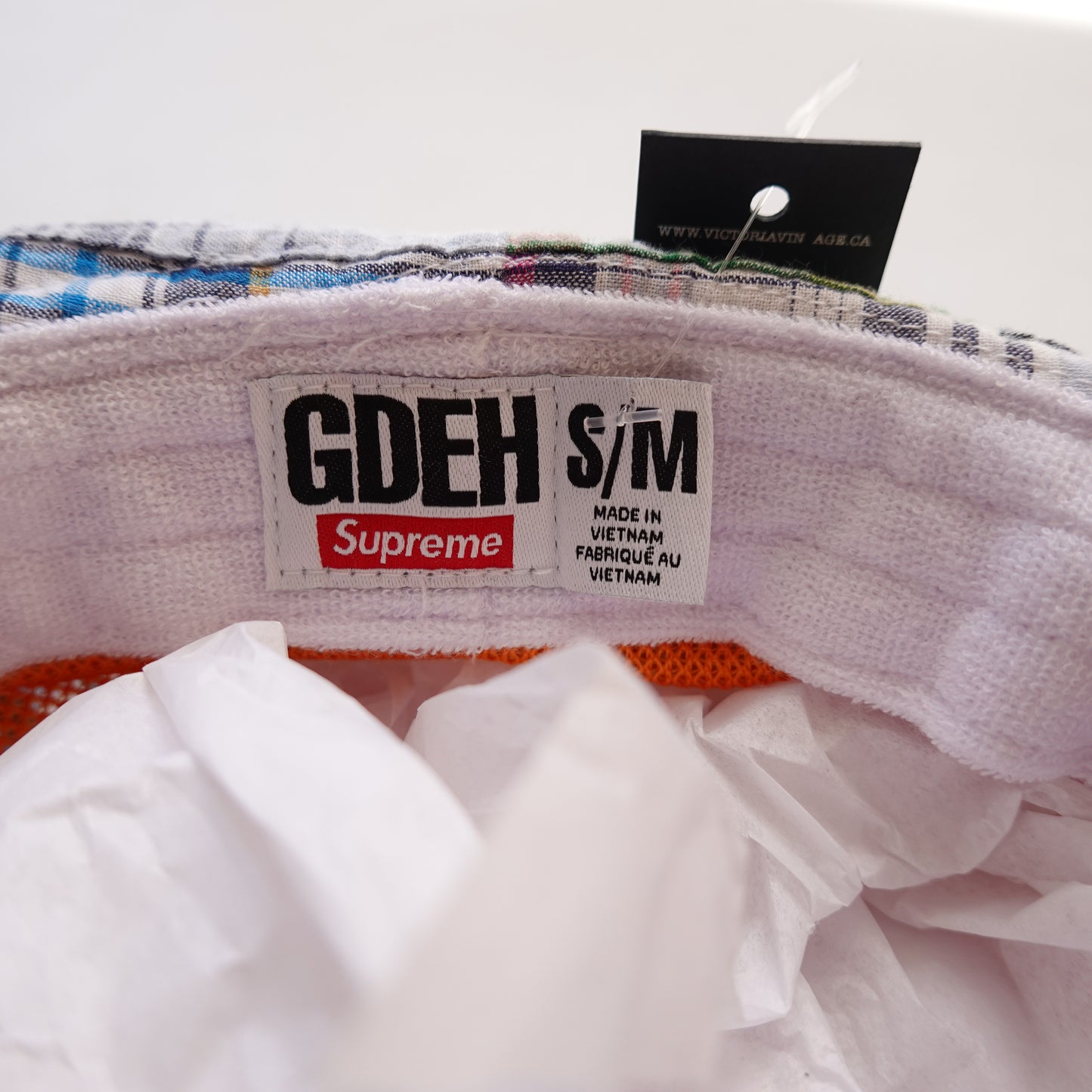 Supreme x GOODENOUGH Patchwork Bucket Hat - Size S/M