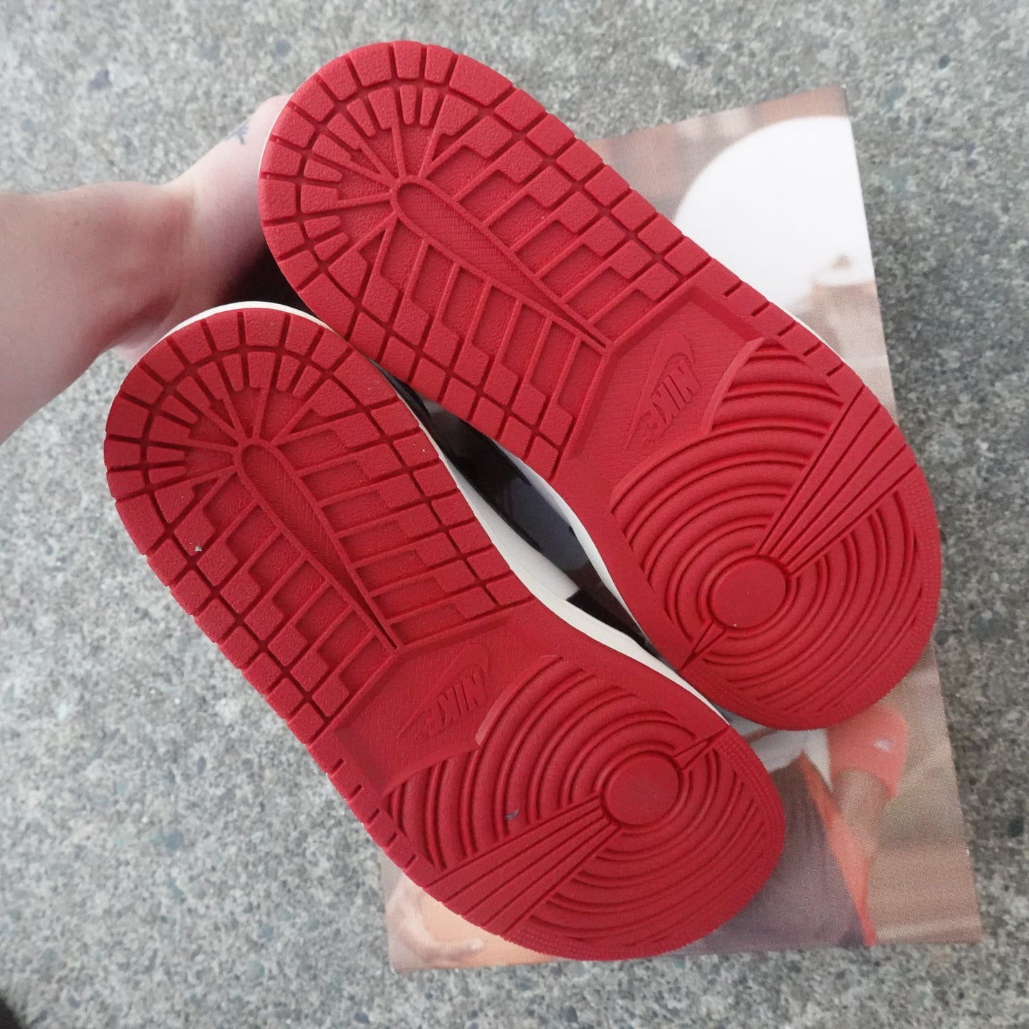 Jordan 1 '85 'Black Toe Reimagined' - Size 10