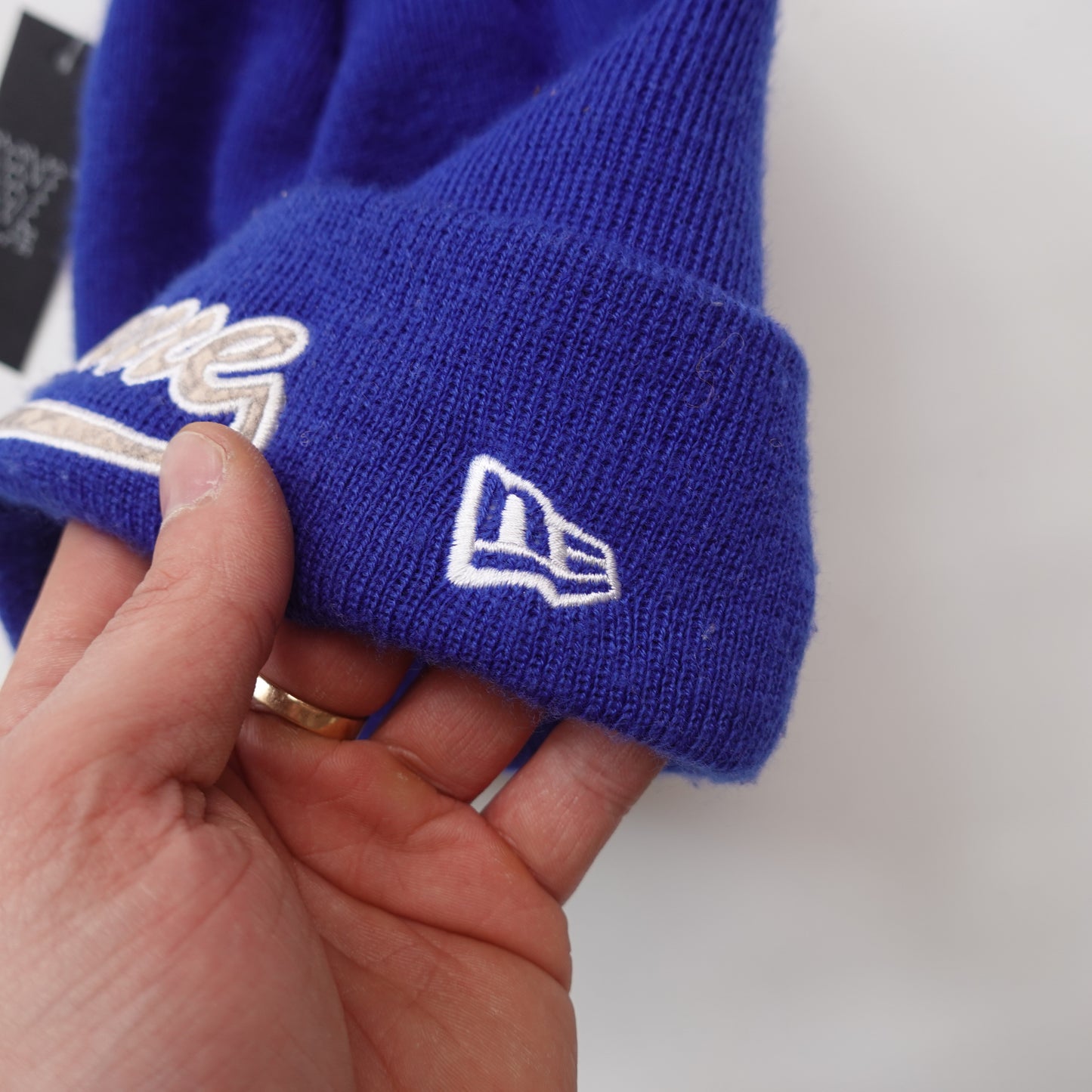 Supreme New Era Snake Script Beanie