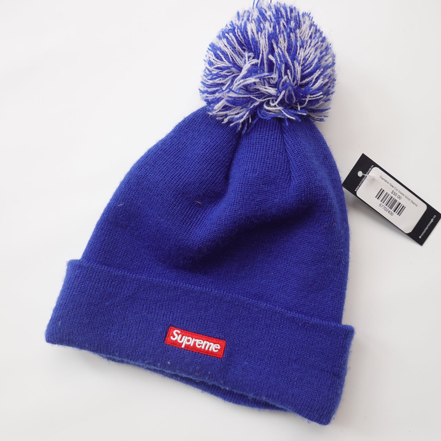 Supreme New Era Snake Script Beanie