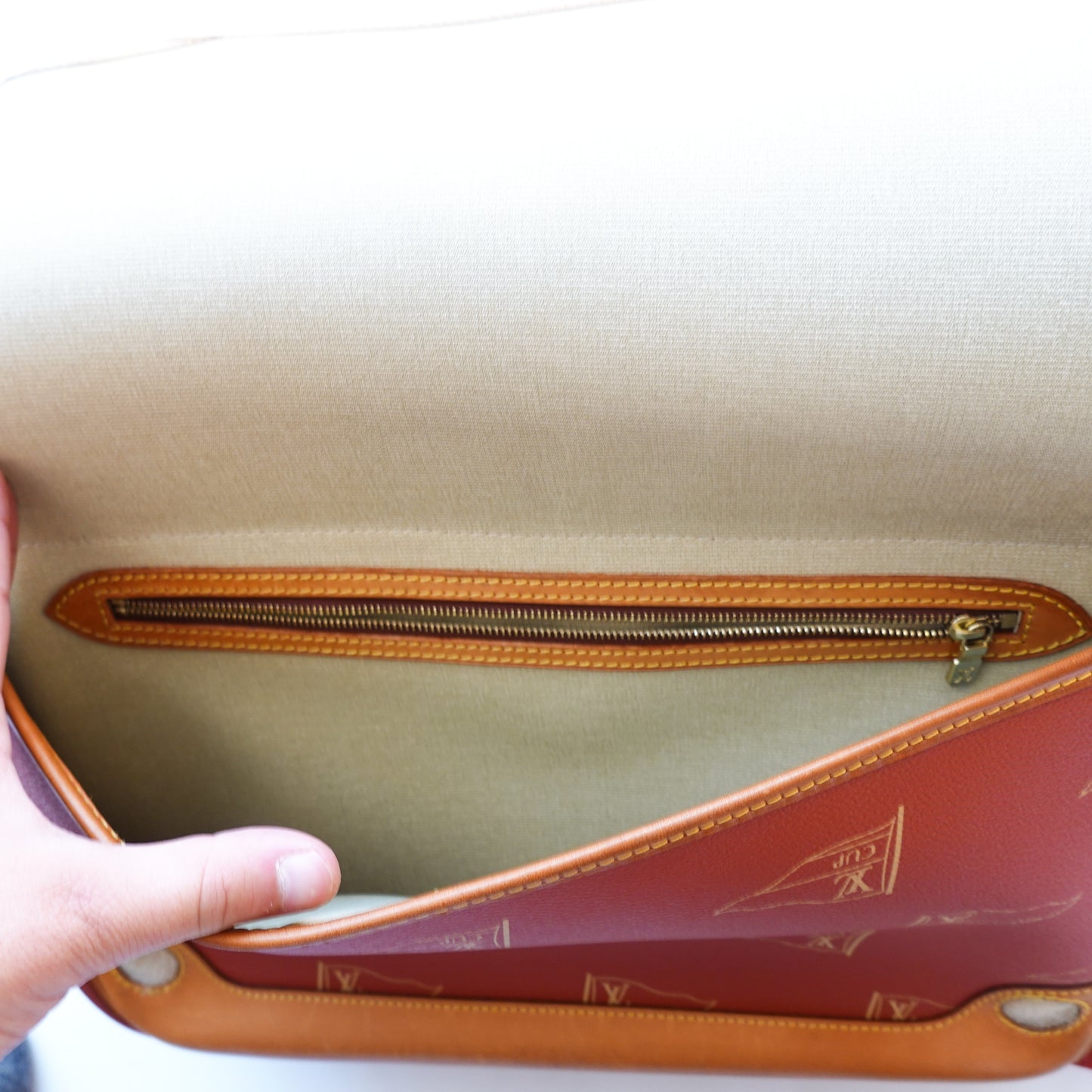 Louis Vuitton American Cup Calvi Messenger Cross Body Bag