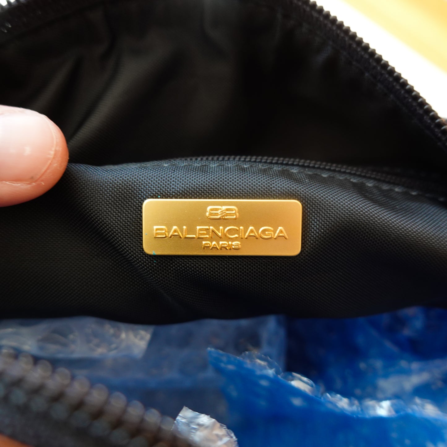 Vintage Balenciaga Boston Bag Crocodile Strap