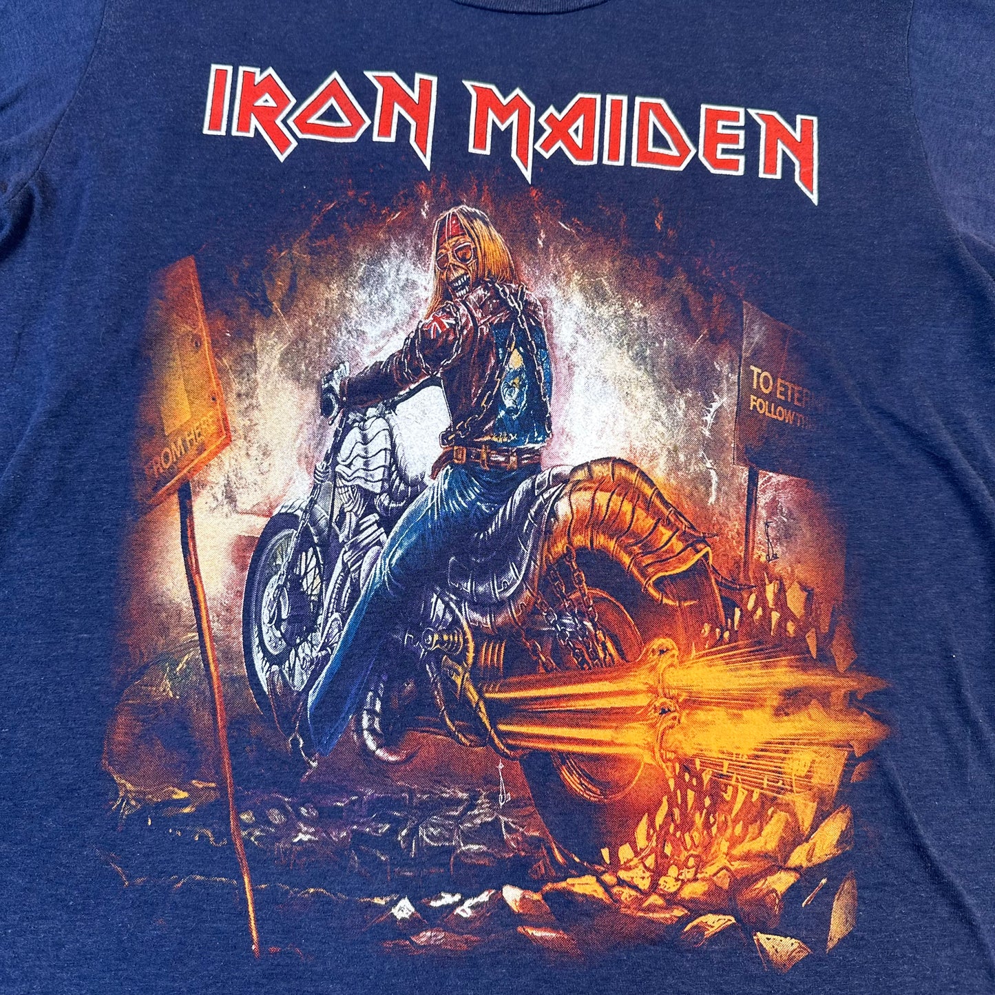 Vintage Iron Maiden Tee - Size L