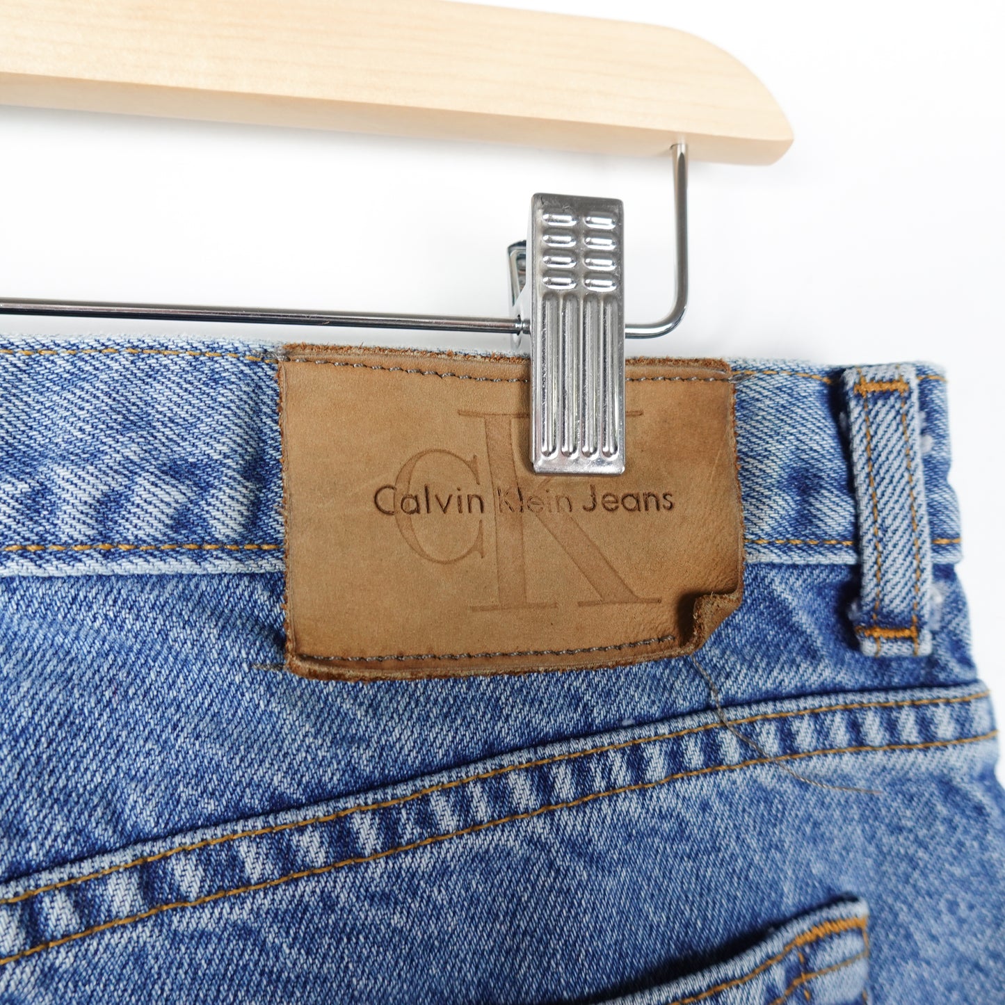 Vintage Calvin Klein Blue Denim Pant - Size 32