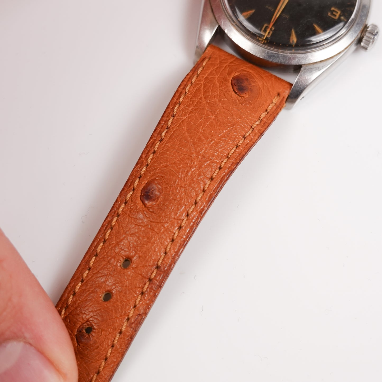 1957 Rolex Ref. 6422 Gilt Explorer Dial Watch