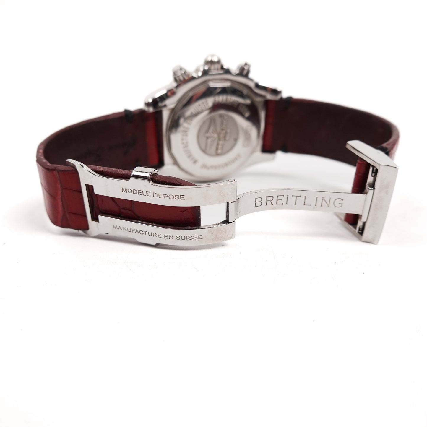 Breitling Chronomat 44 AB0110 Black Dial Automatic Watch