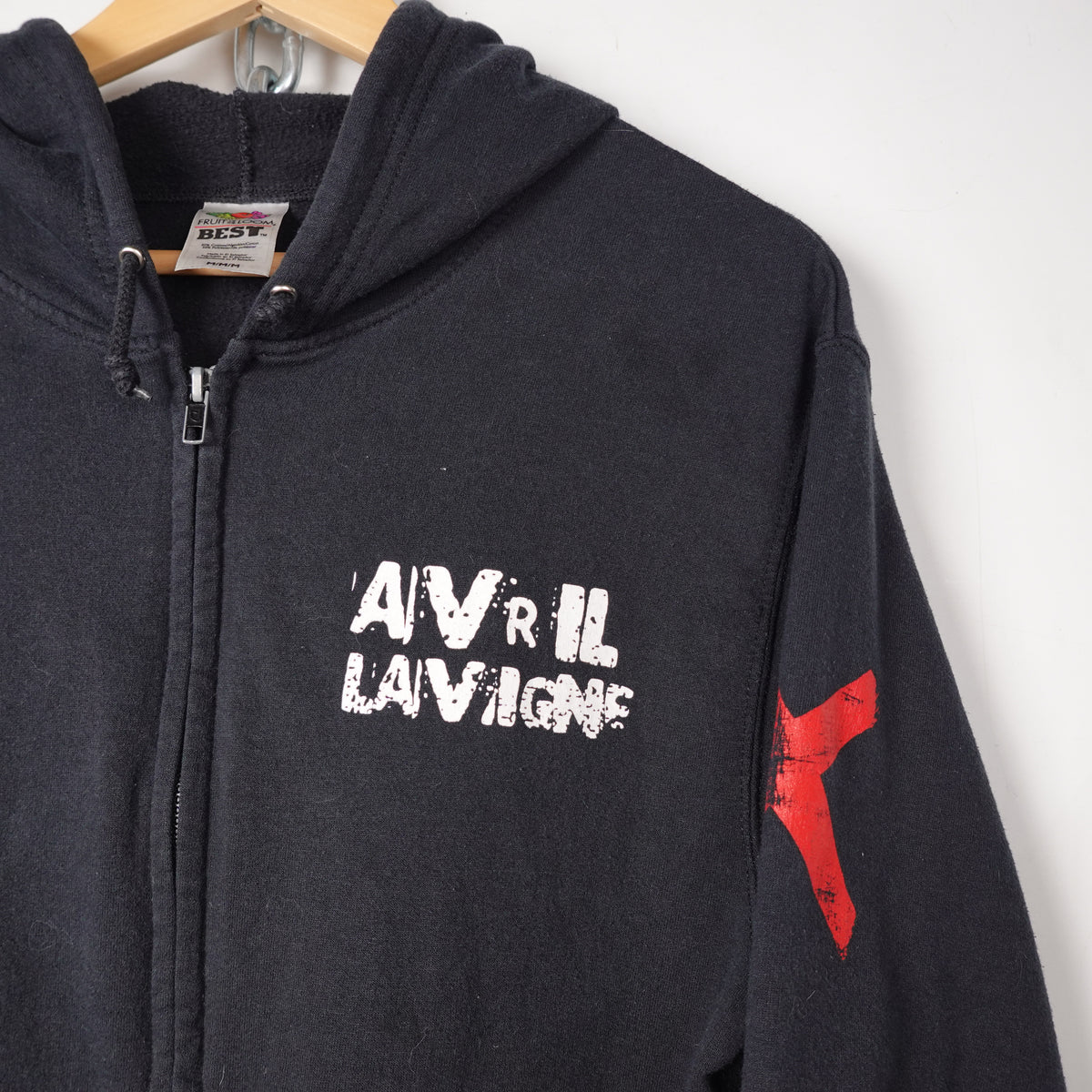 Avril Lavine Zip Up Hoodie - Size M