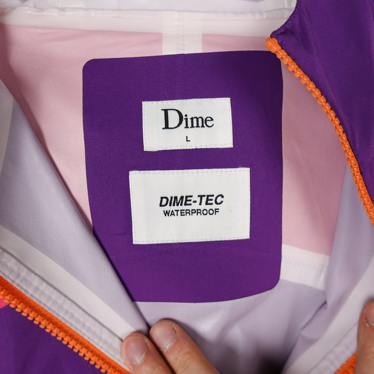 Dime Anorak Multi Color Jacket - Size L