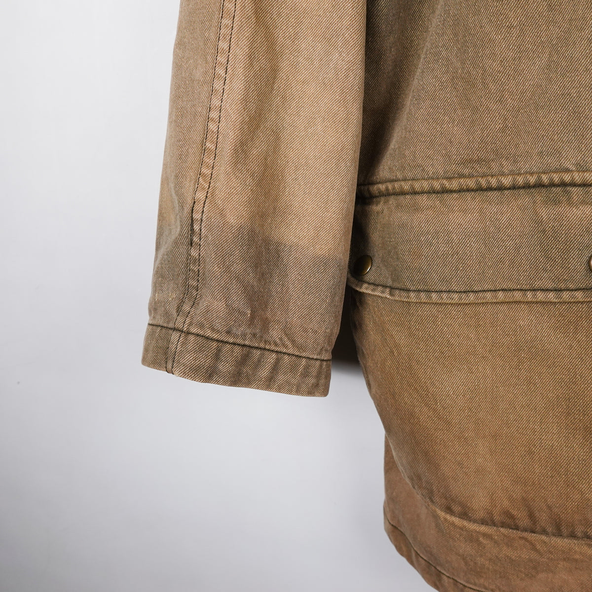 Vintage Gap Lined Fireman Jacket W/ Lobster Clasps - Size L
