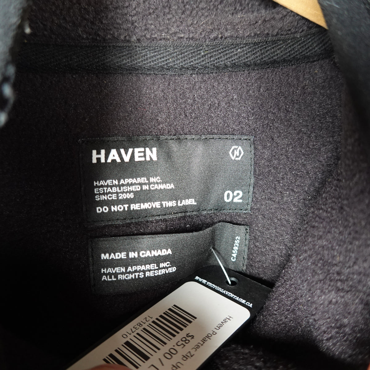 Haven Polartec Zip Up Fleece - Size 2