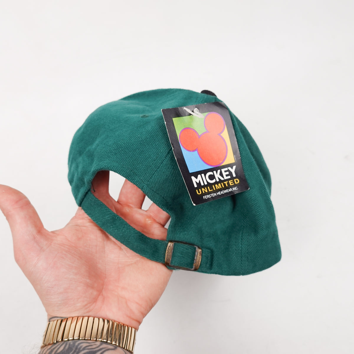 Vintage Mickey Golf Hat GREEN