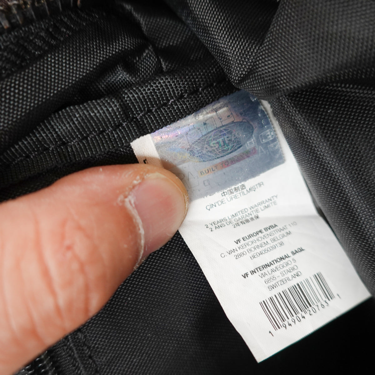 EastPak x Raf Simons Pak'r - Size XS
