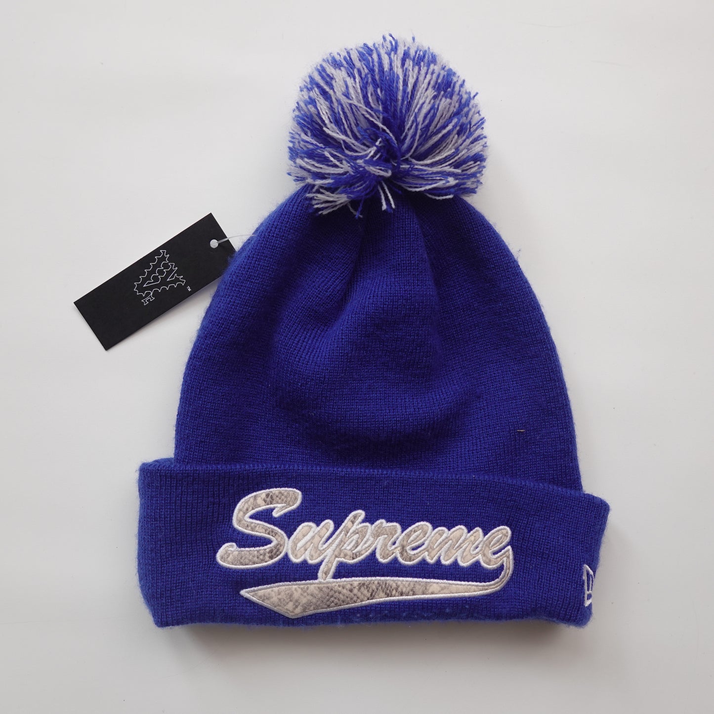 Supreme New Era Snake Script Beanie