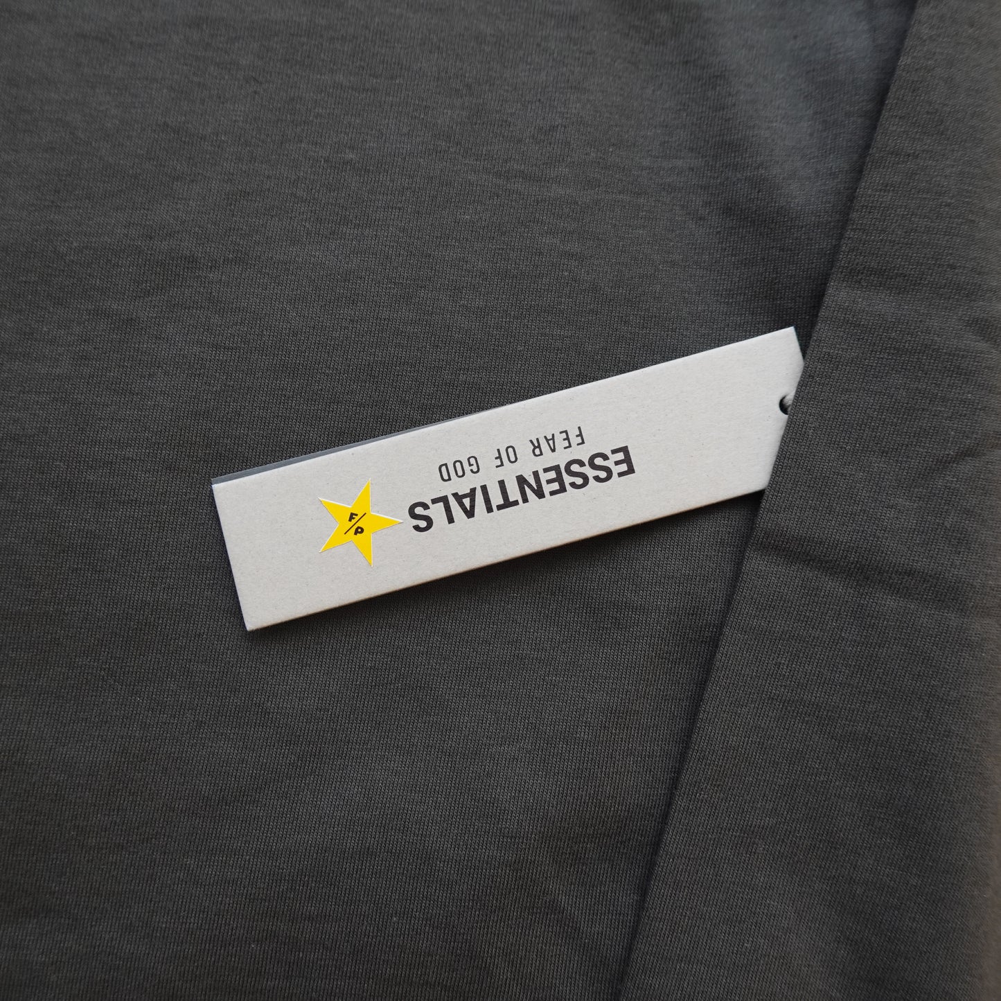 Essentials Dark Grey L/S - Size S