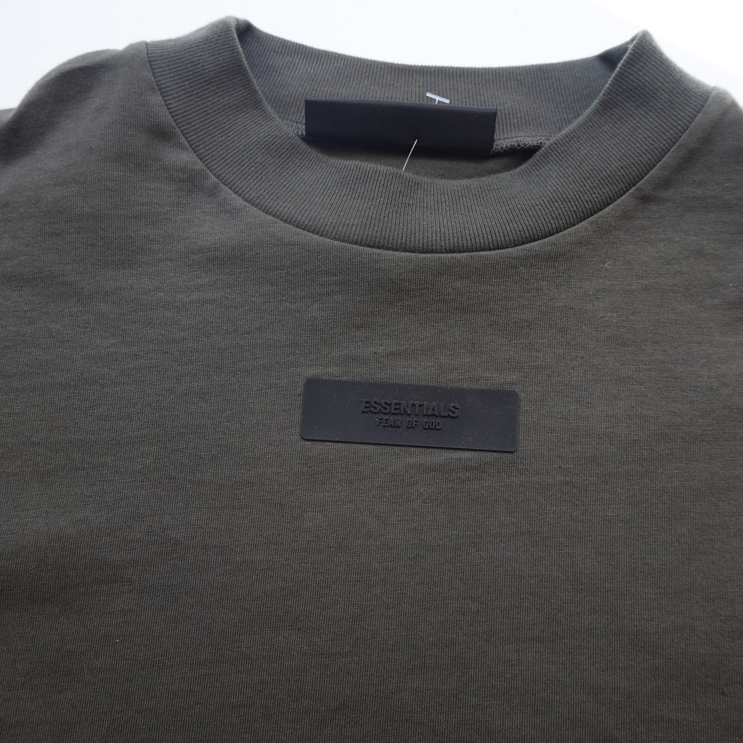 Essentials Dark Grey L/S - Size S