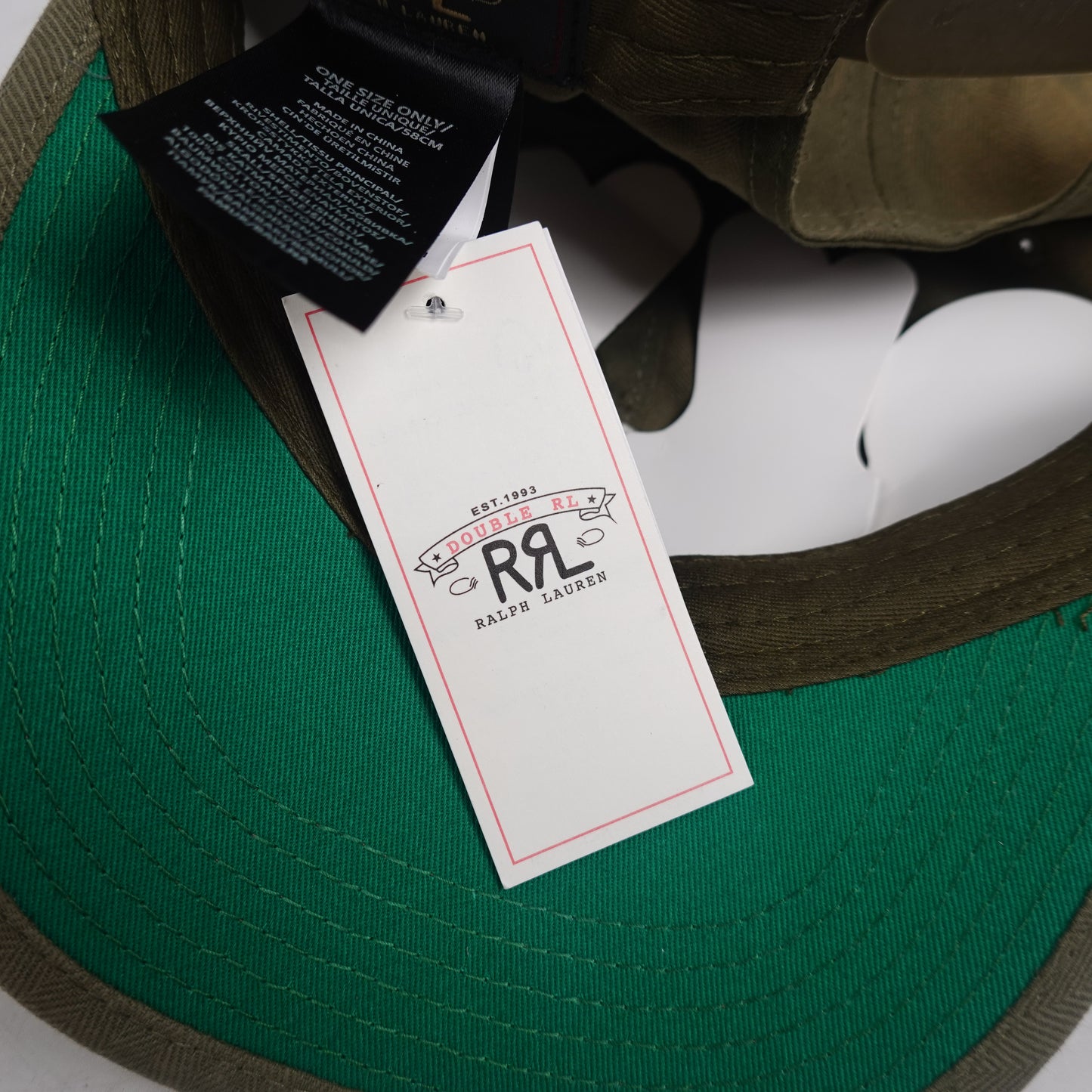 Polo RRL Winged-Logo Twill Ball Hat