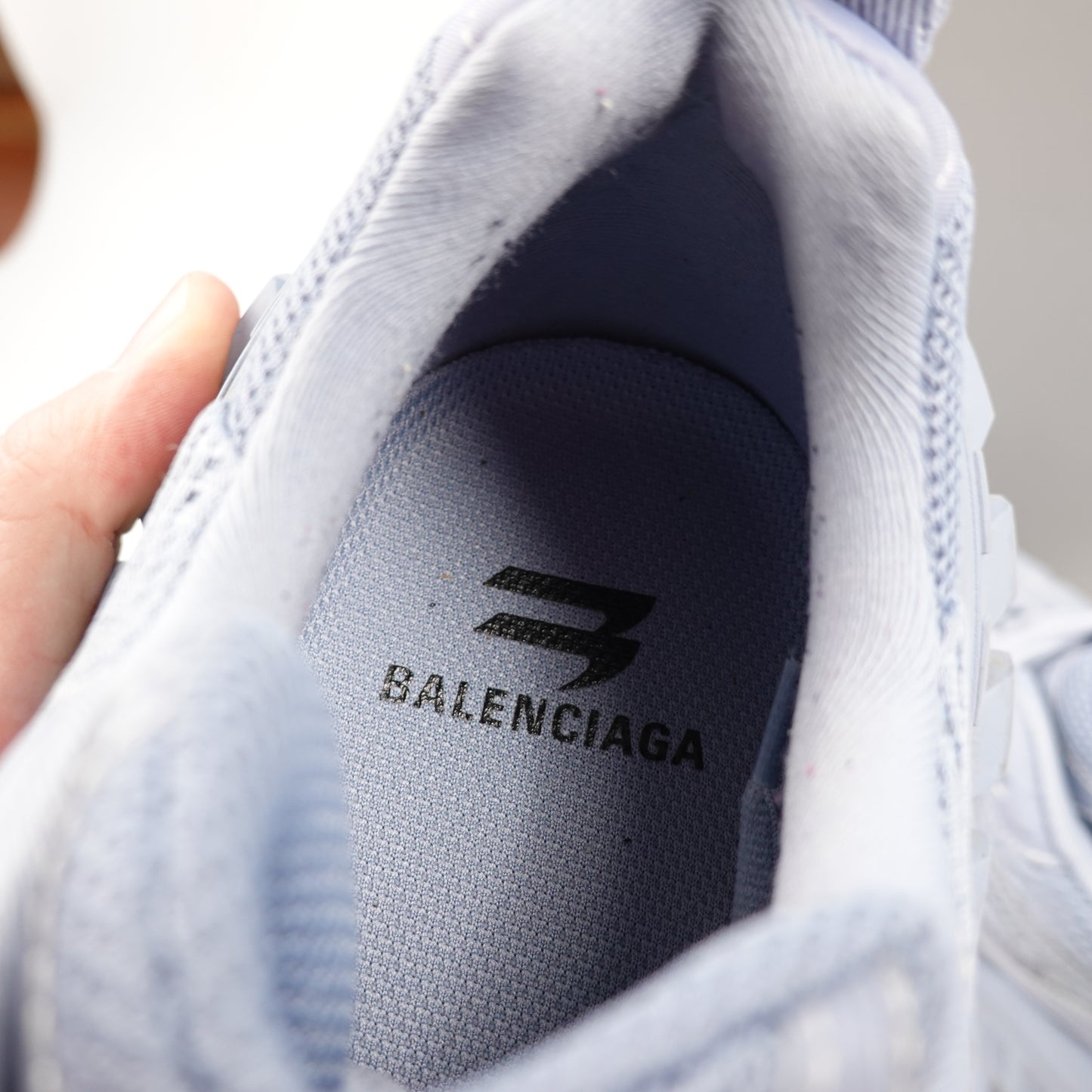 Balenciaga Bouncer Shoe Powder Blue - Size 9