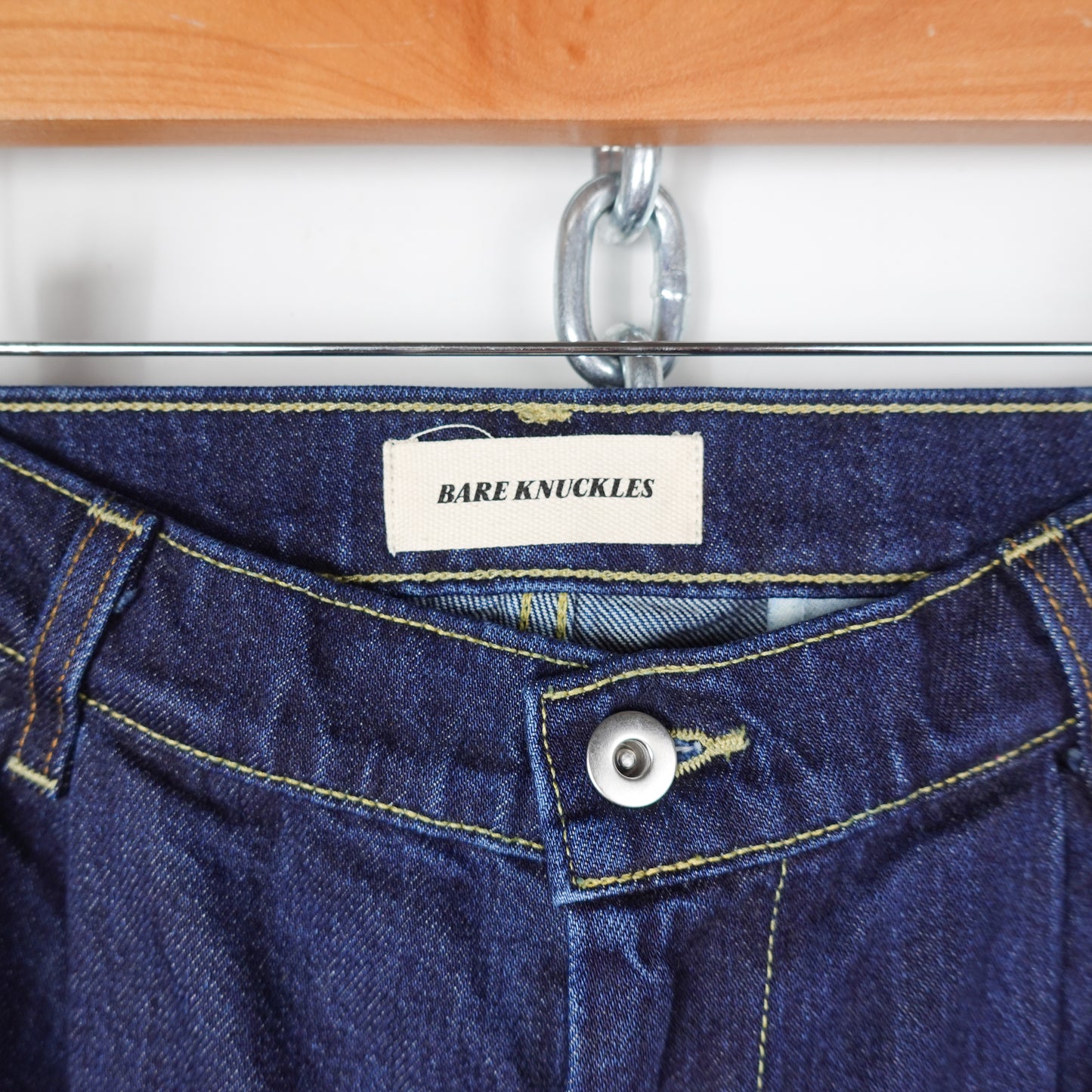 Bare Knuckles Pleated Denim Short - Size 31