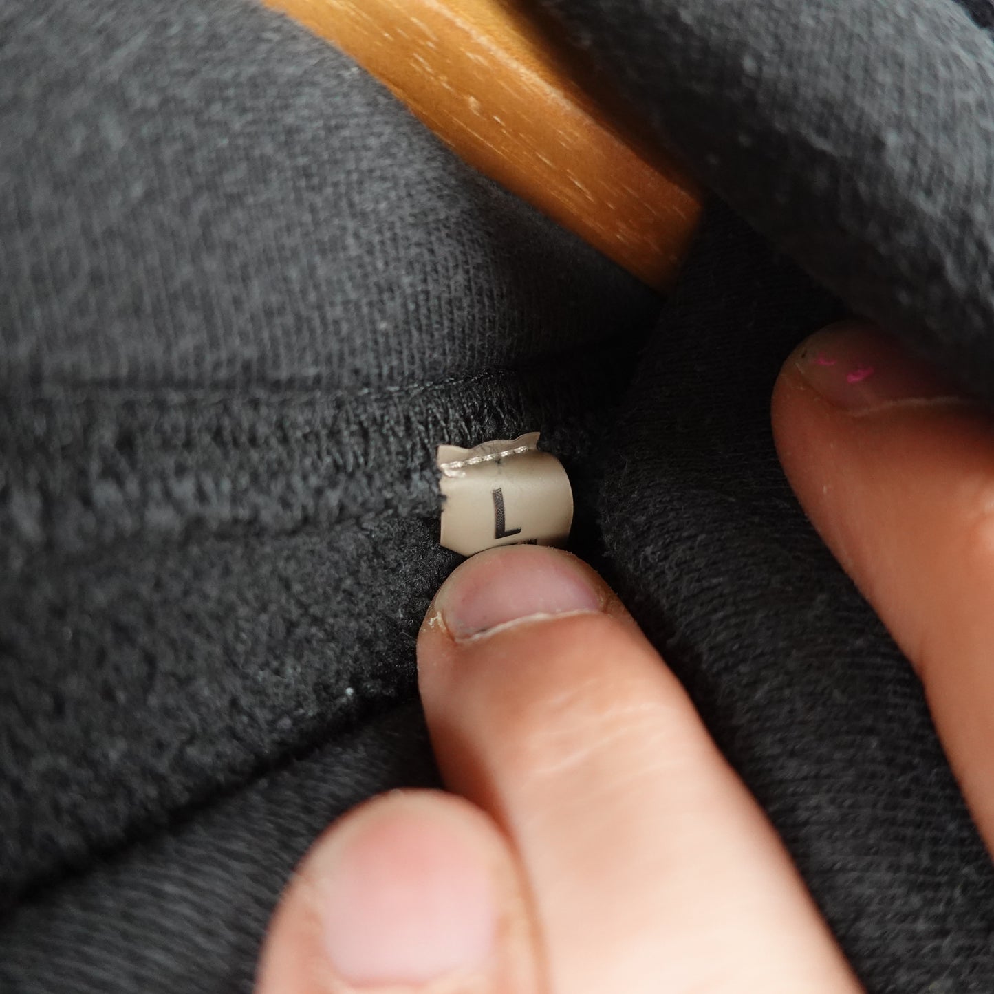 FOG Essentials Black Hoodie - Size L