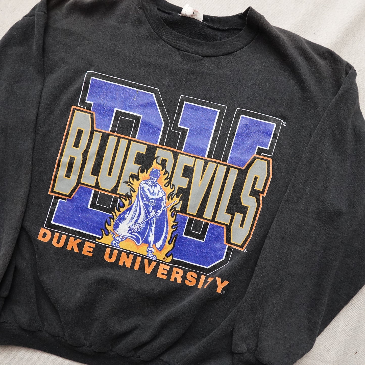 Vintage Blue Devils Crewneck - Size M