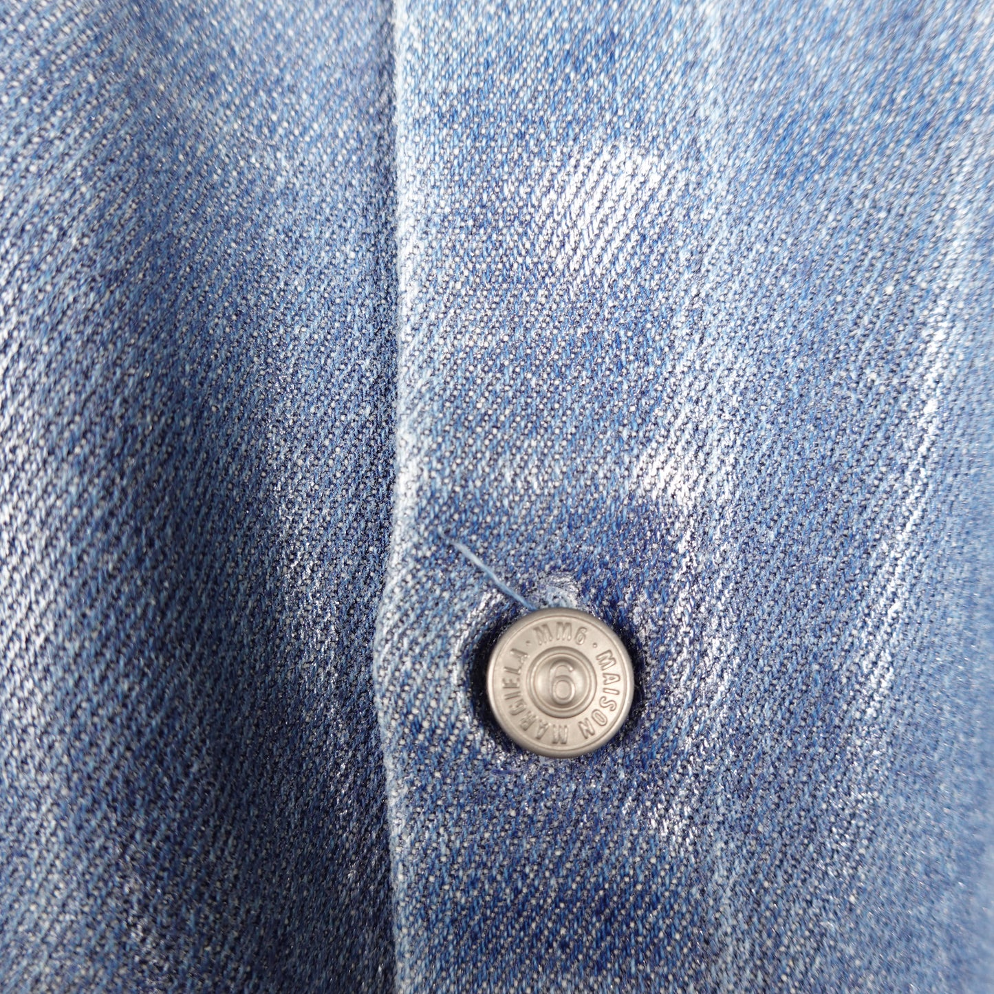 Maison Margiela MM6 Denim Button Up Shirt - Size XL