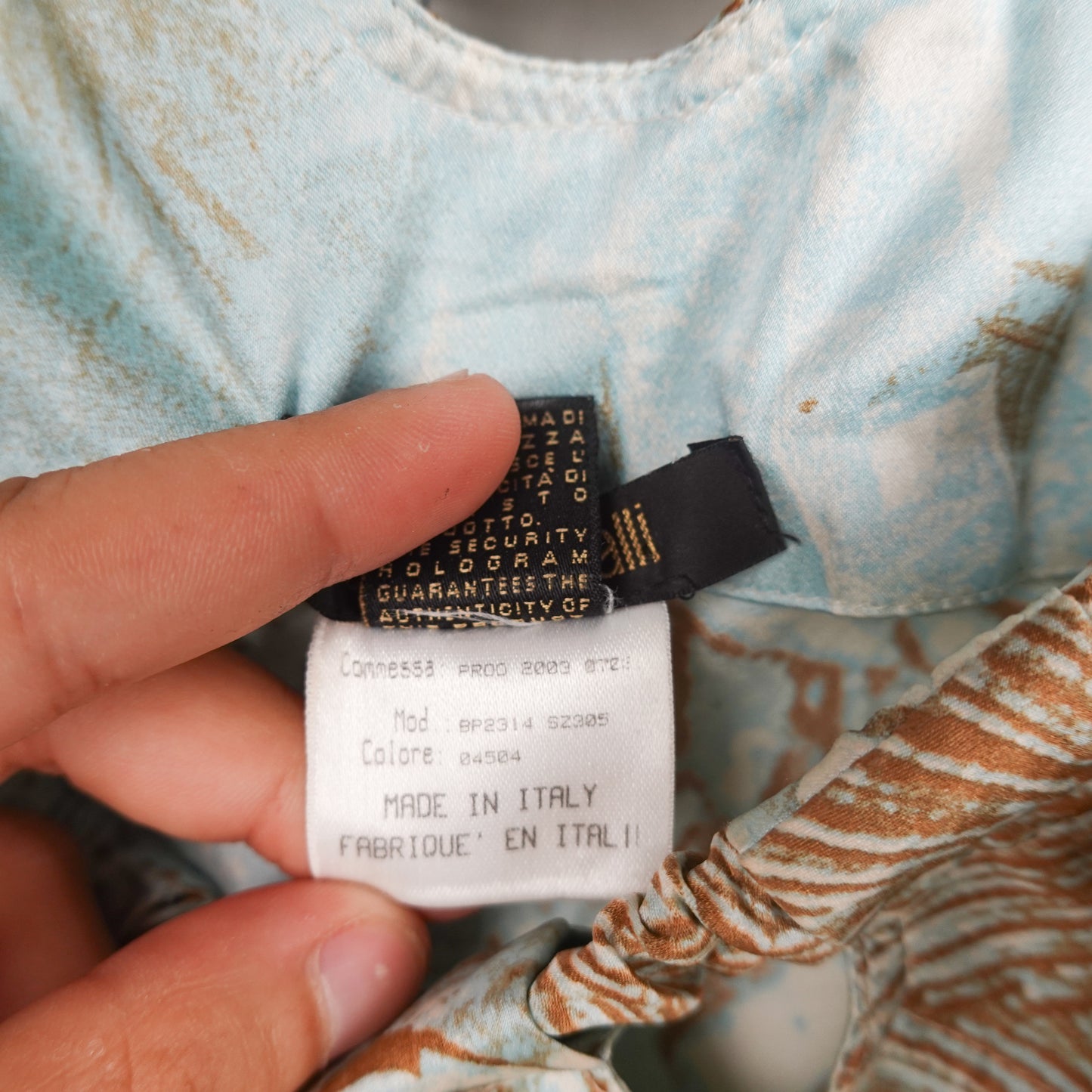 2003 Roberto Cavalli Slik Skrit - Size M