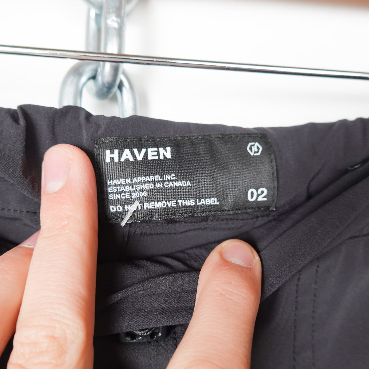 Haven Active Shorts Black - Size 32