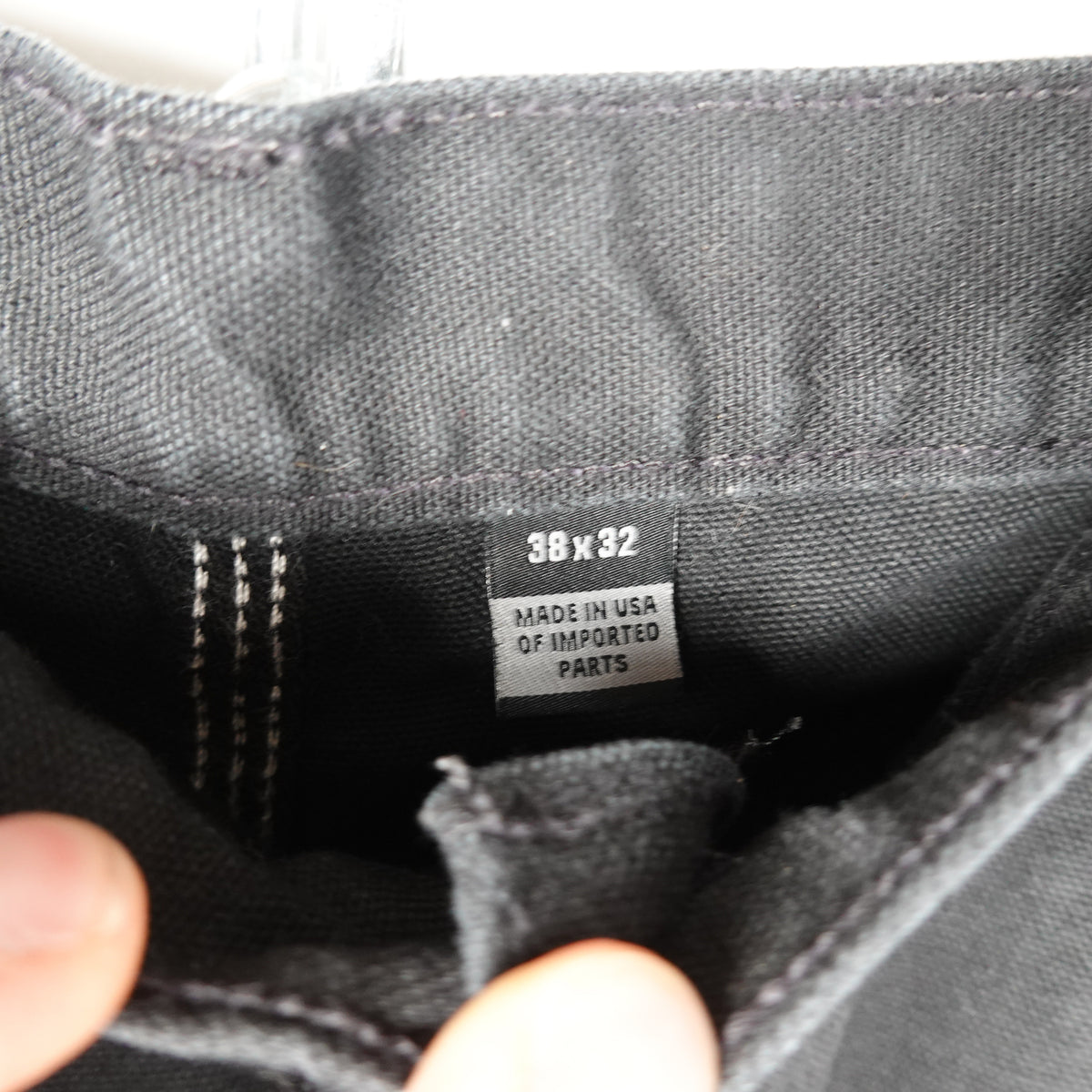 Carhartt Double Knees Black - Size 38