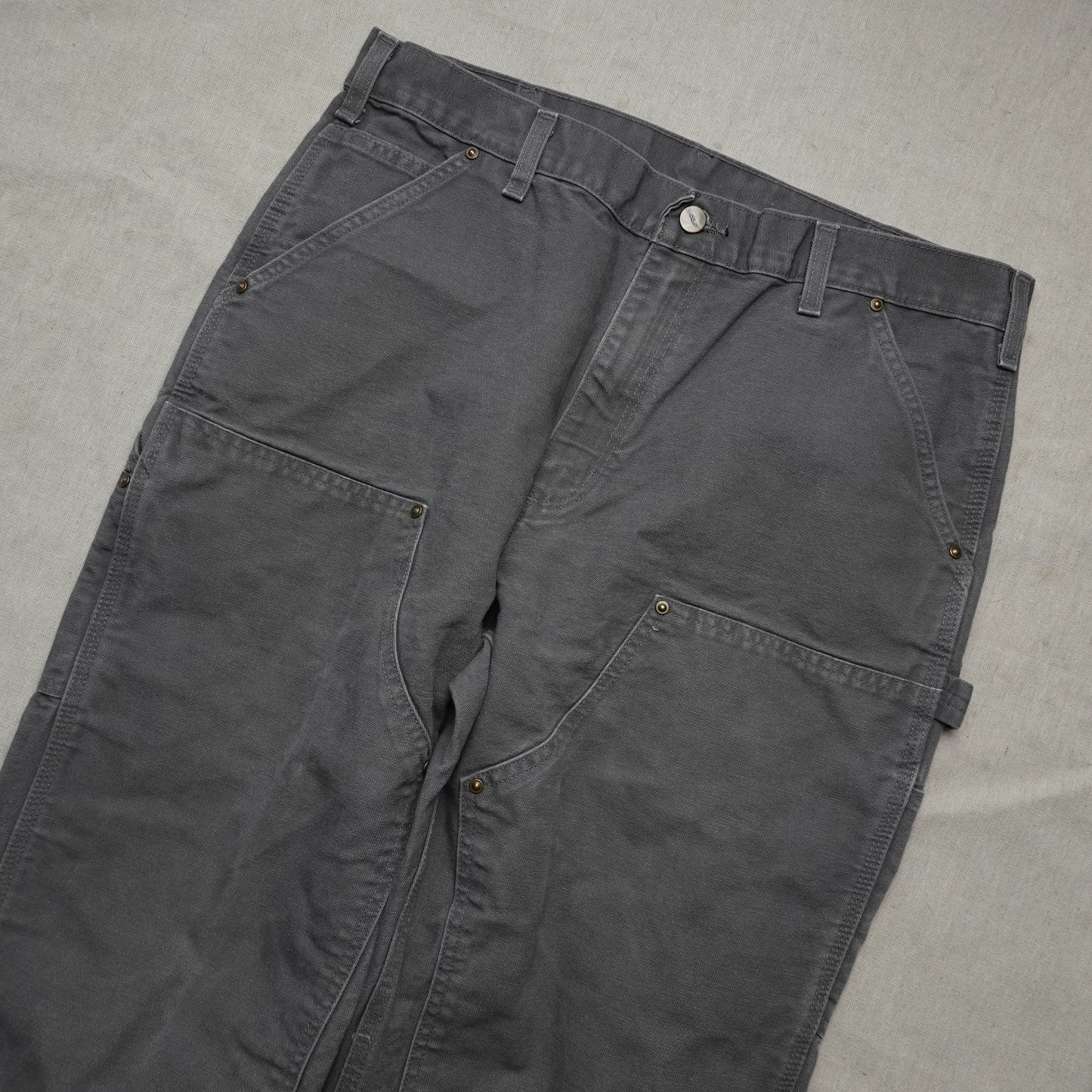 Carhartt Double Knees GREY - Size 35