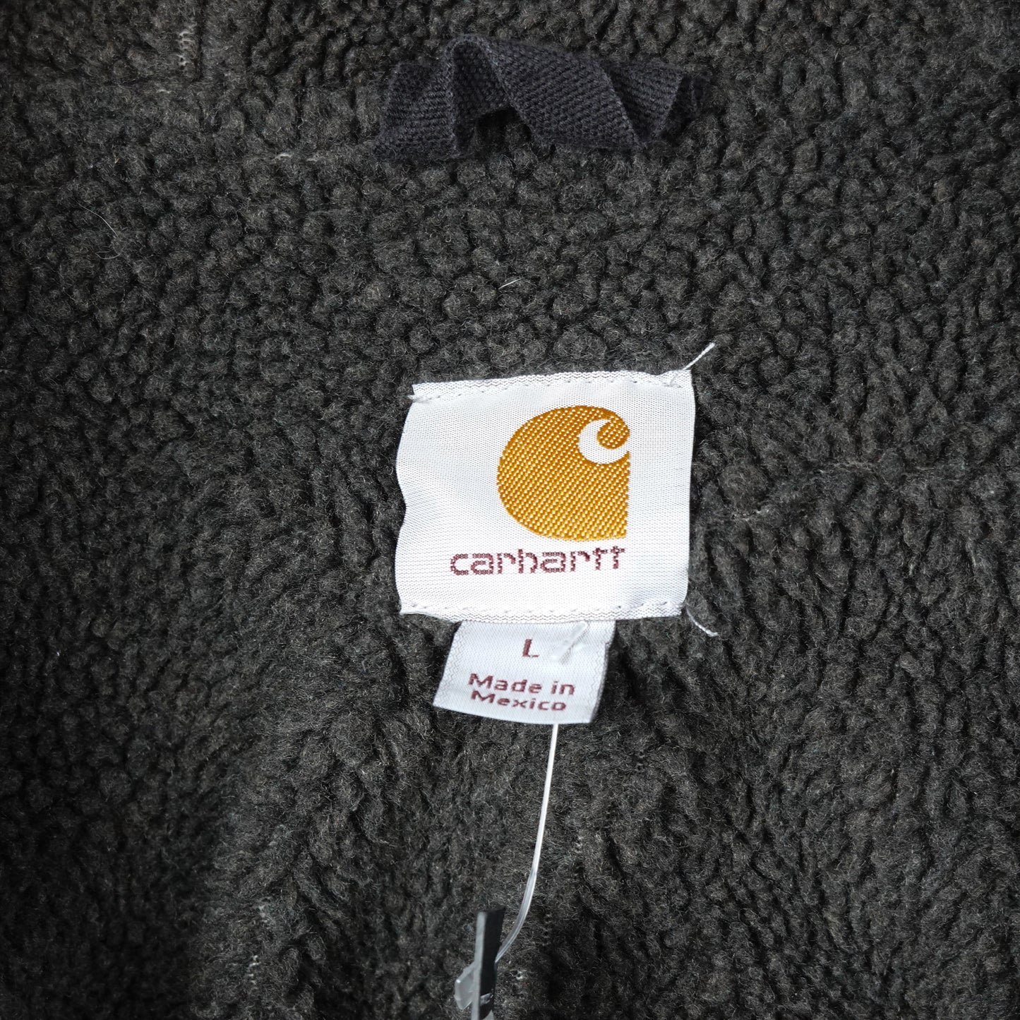 Carhartt Fleece Lined Zip Up Hoodie - Size L
