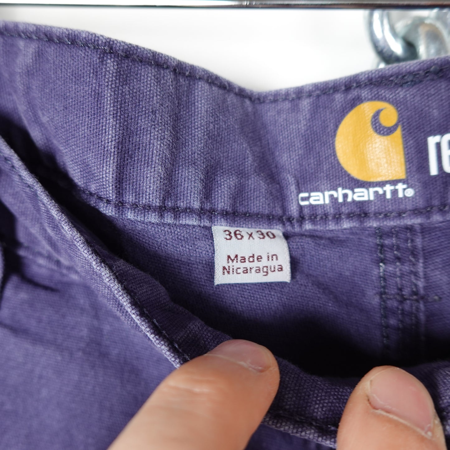 Carhartt Navy Shorts - Size 36