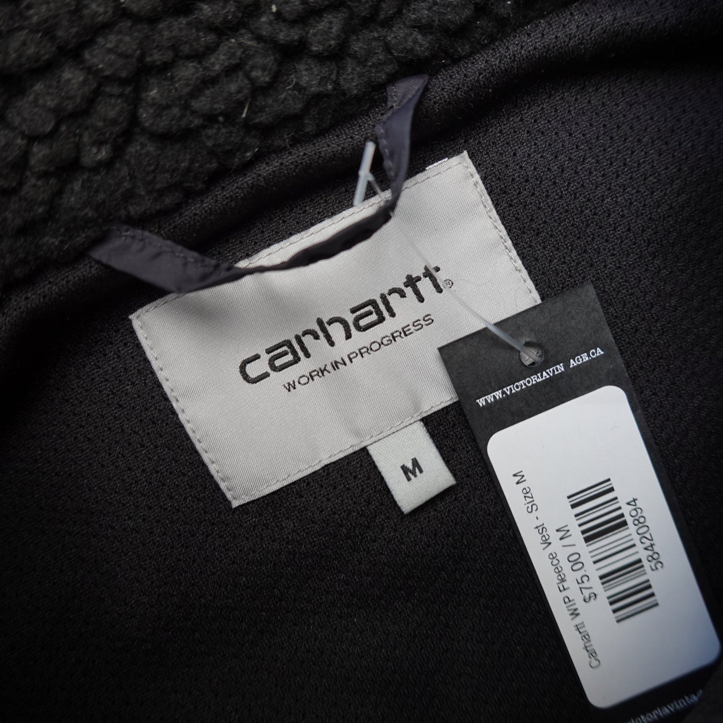 Carhartt WIP Fleece Vest - Size M