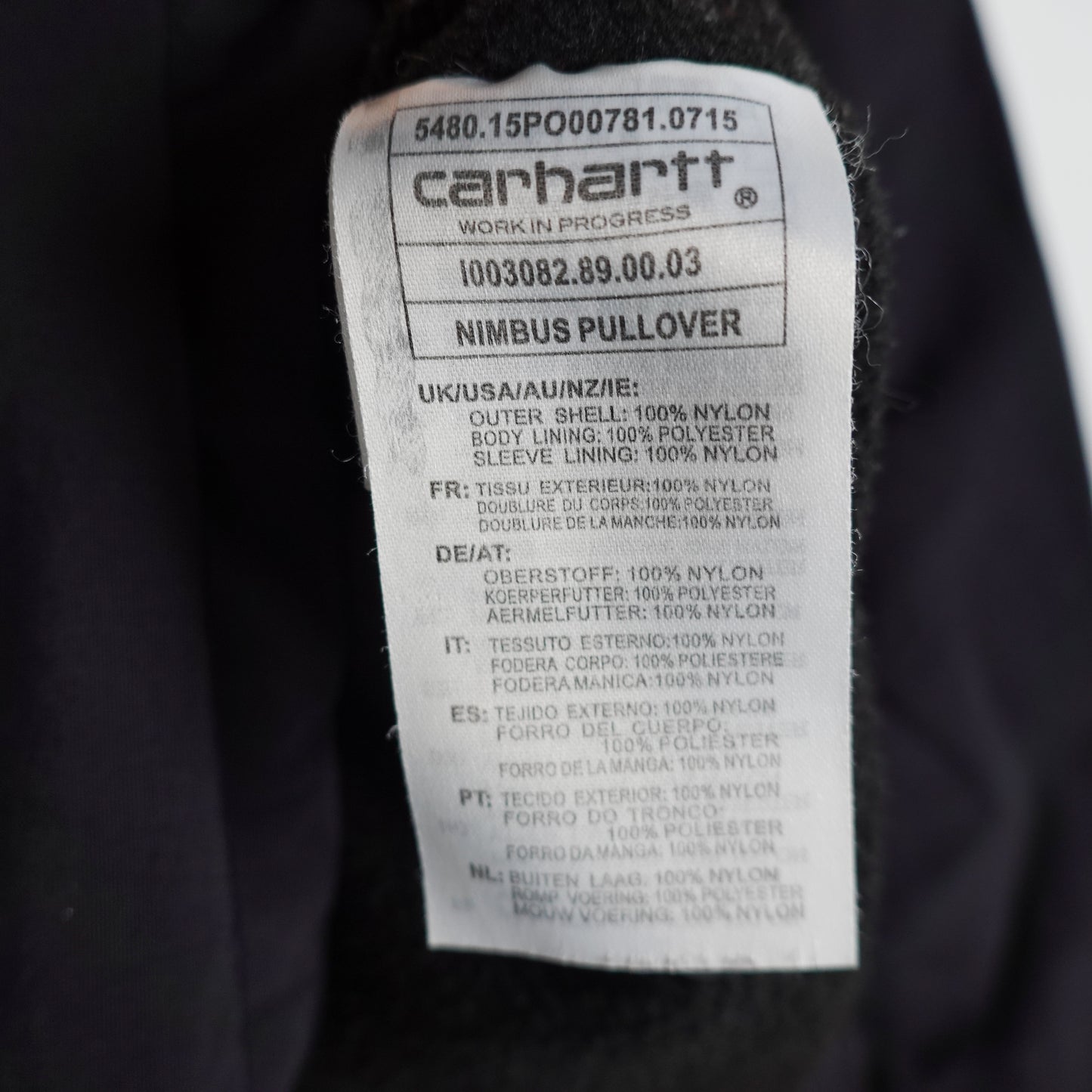 Carhartt WIP Nimbus Pullover Jacket - Size M