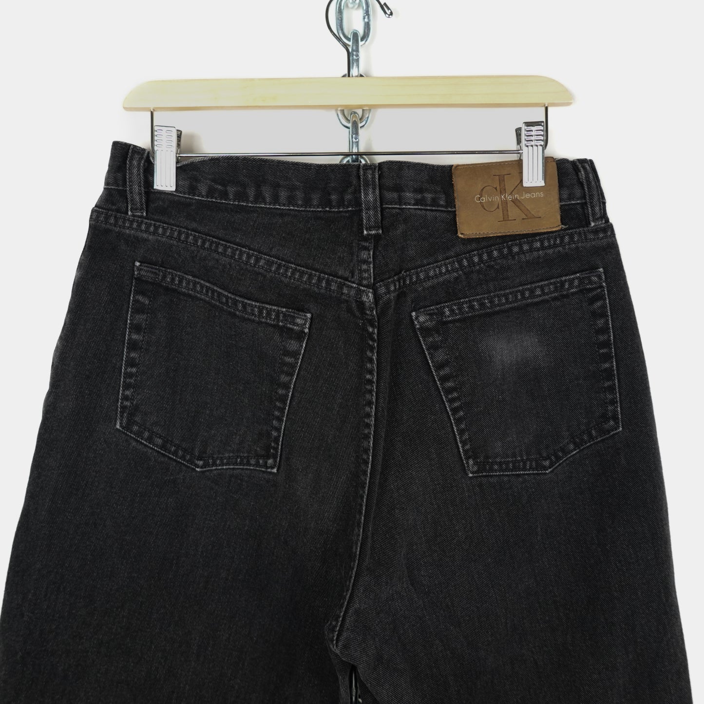 Vintage Calvin Klein Black Pant - Size 30