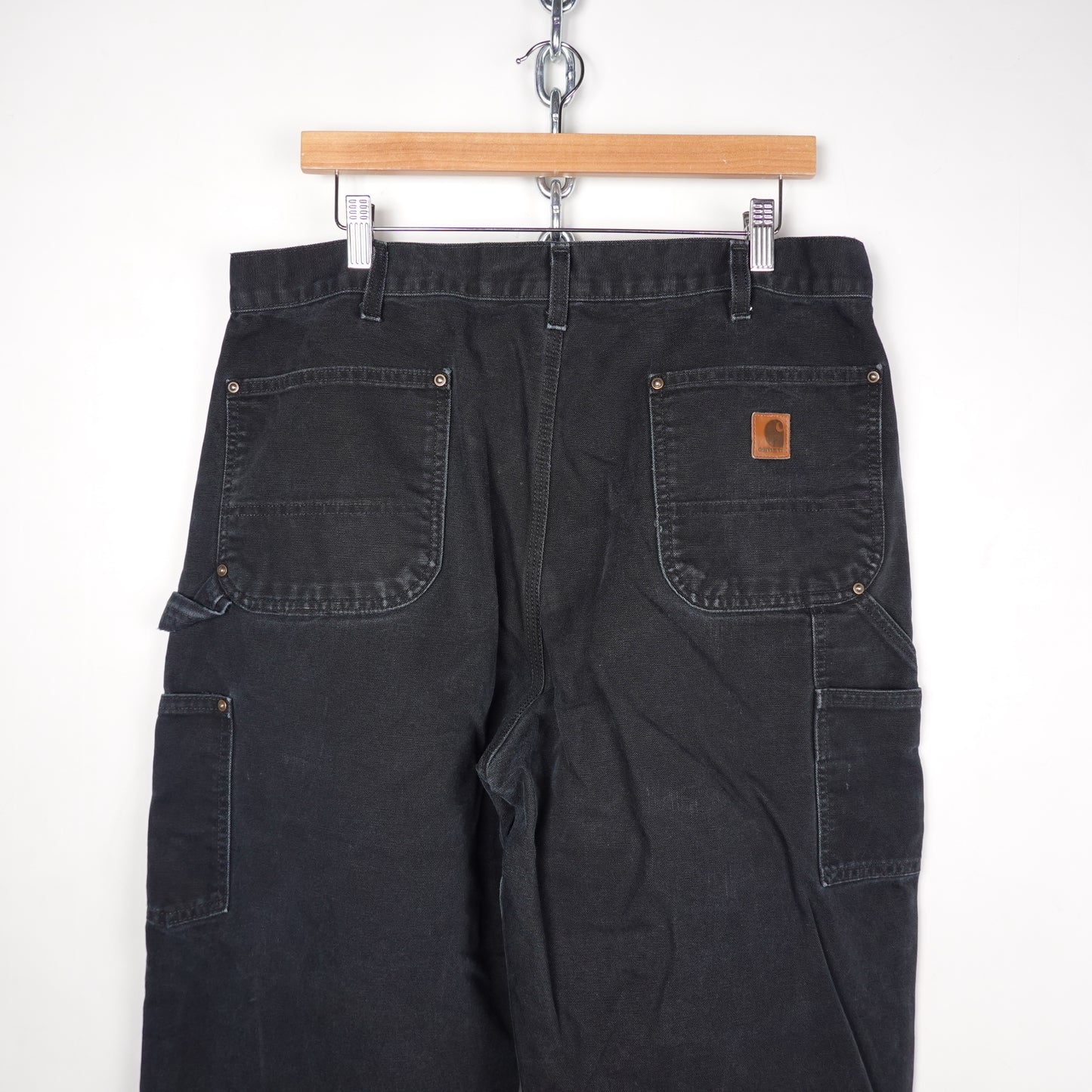 Carhartt Double Knees BLACK - Size 37