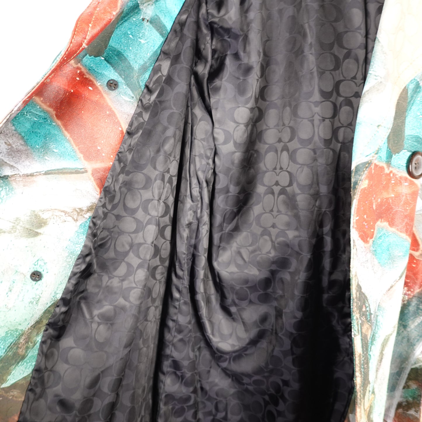 Coach x Mint & Serf Double Breasted Trench Coat - Size S