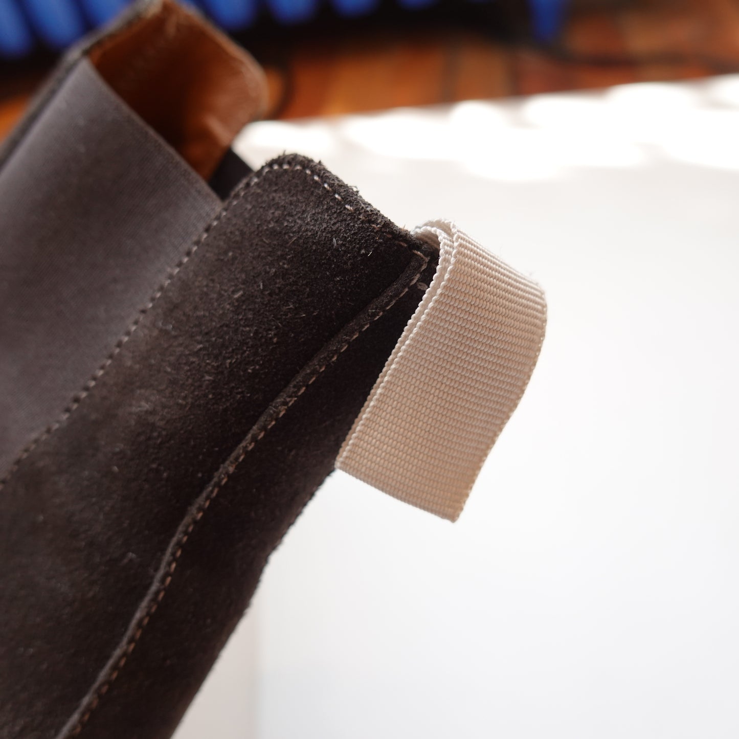 Common Project Suede Chelsea Boots - Size 43